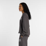 NEW BALANCE WOMENS REIMAGINED FLEECE CREW