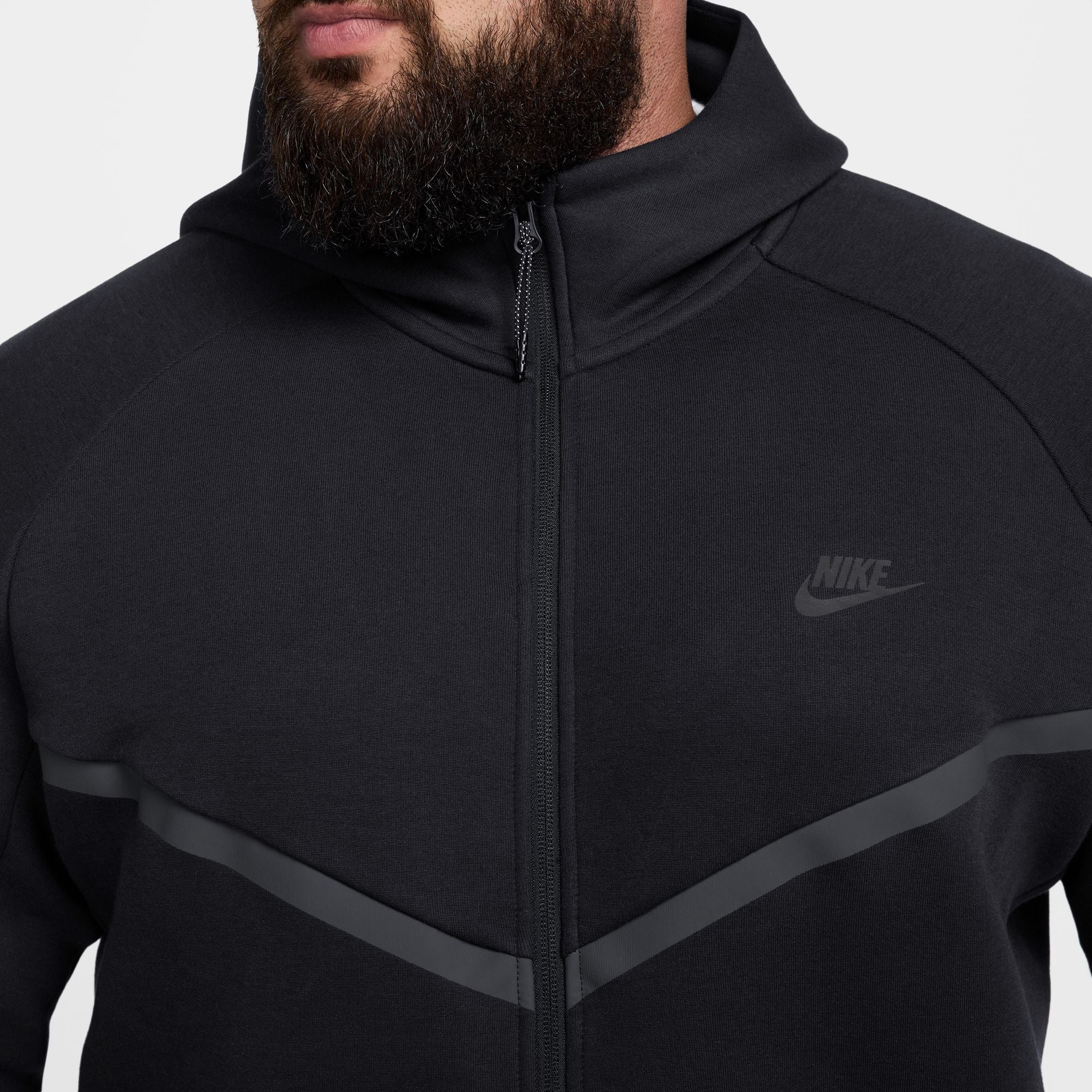 NIKE MENS TECH FLEECE FULL ZIP HOODIE