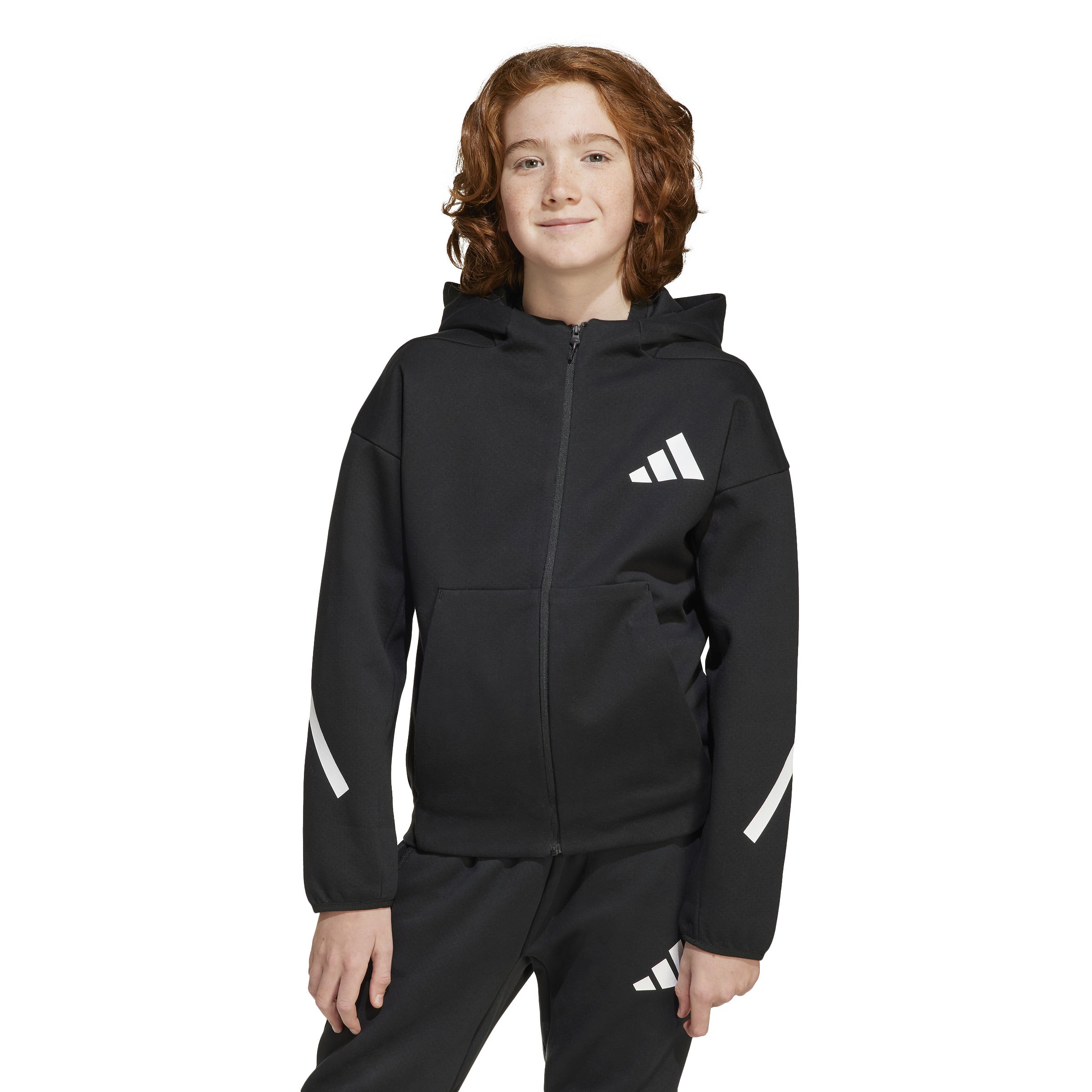 ADIDAS Z.N.E. FULL ZIP HOODIE - KIDS