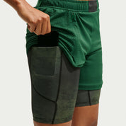 NIKE MENS NRG KEVIN DURANT 2-IN-1 SHORT