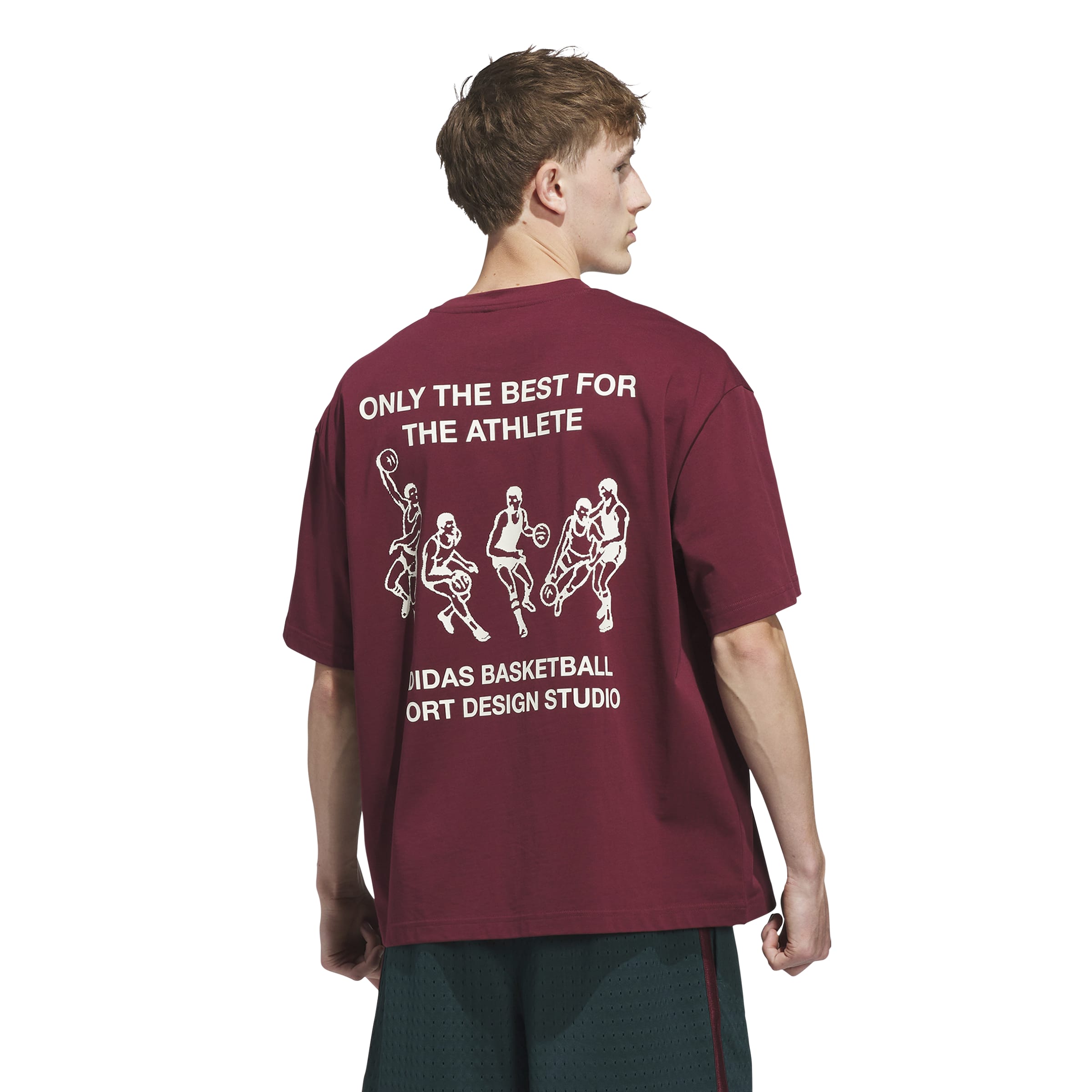 ADIDAS ONLY THE BEST FOR THE ATHLETE TEE