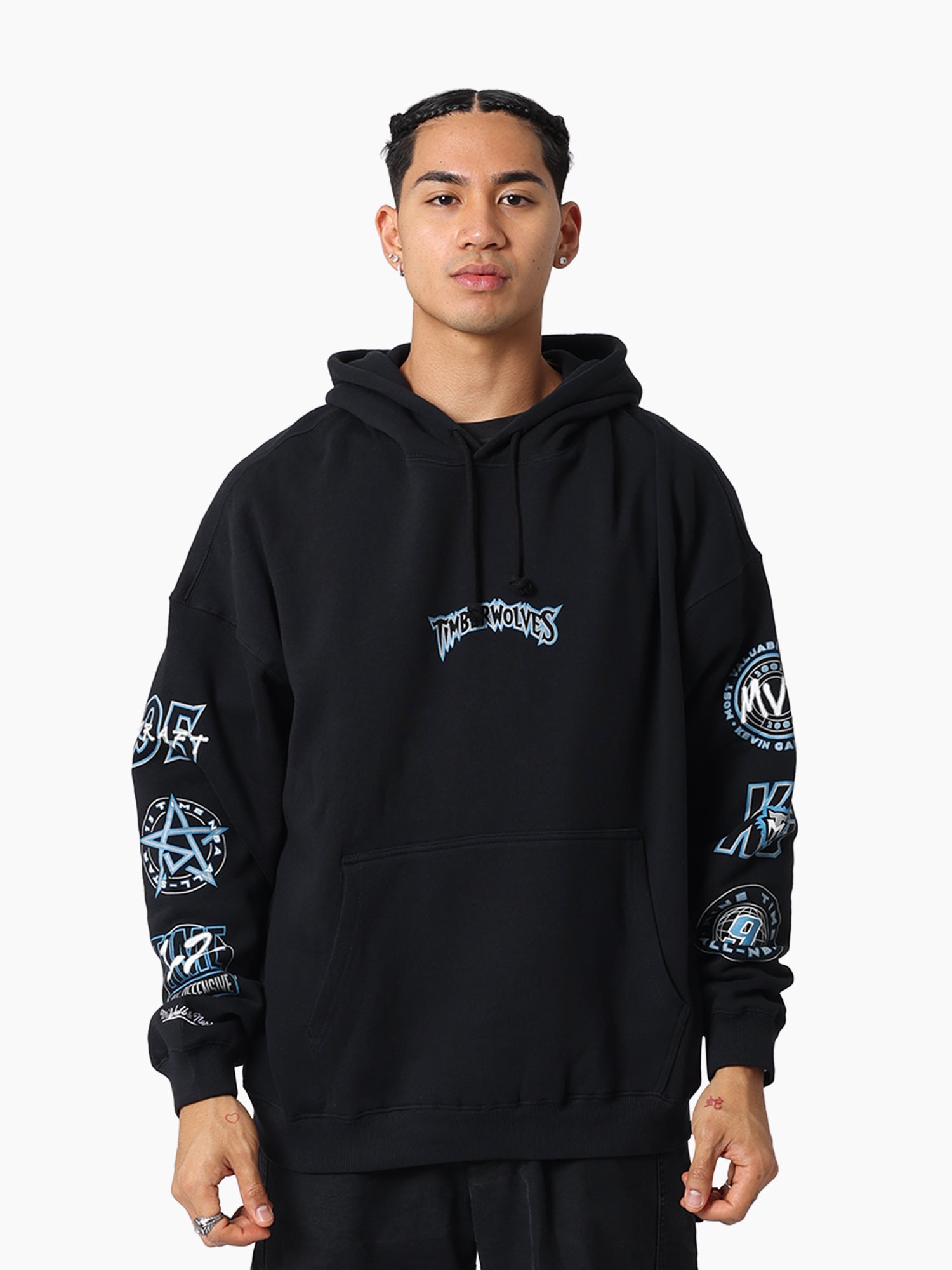MITCHELL & NESS BIG TICKET HOODIE - TIMBERWOLVES