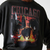 NEW ERA NBA WASHED GRAPHIC CREW - CHICAGO BULLS