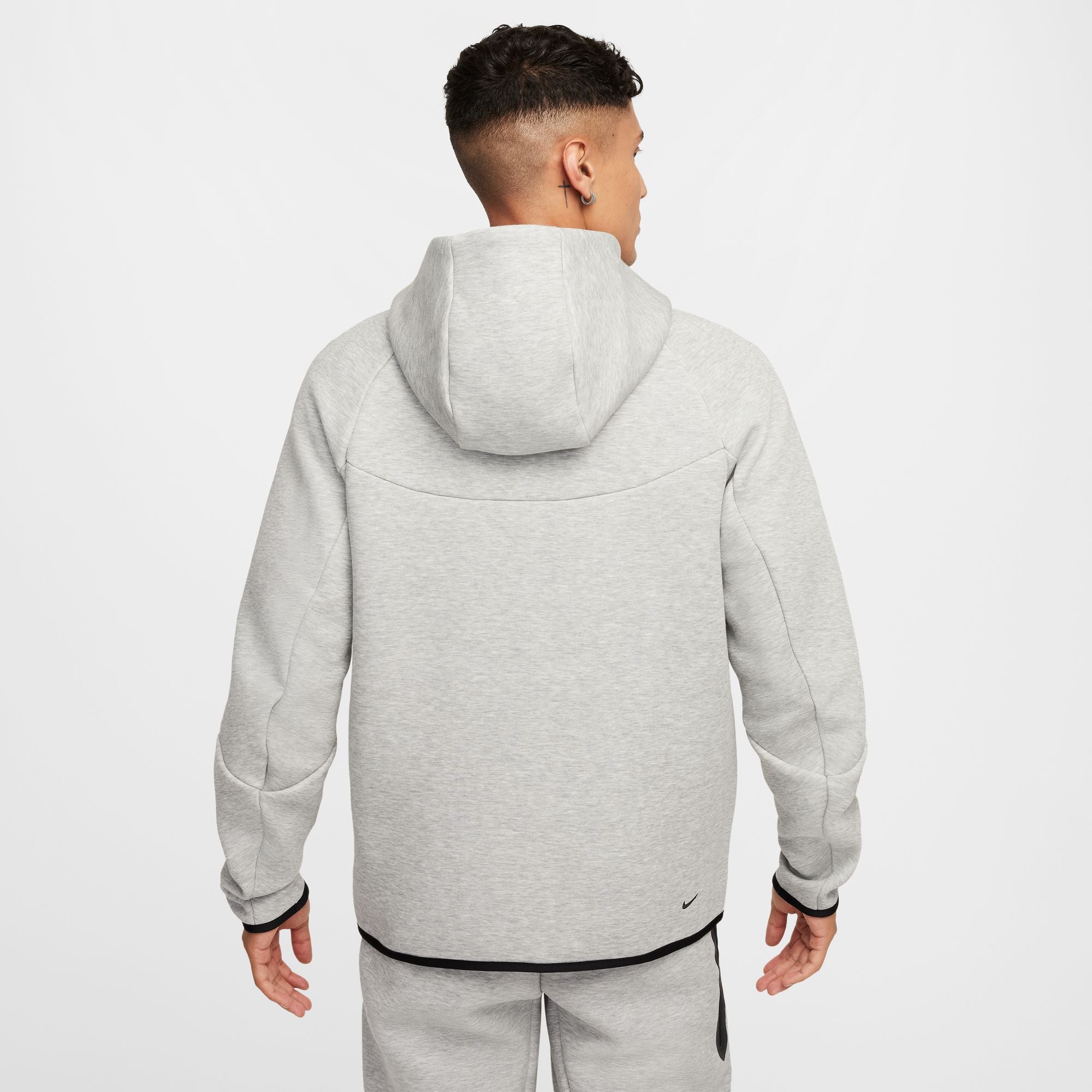 NIKE MENS TECH FLEECE FULL ZIP HOODIE