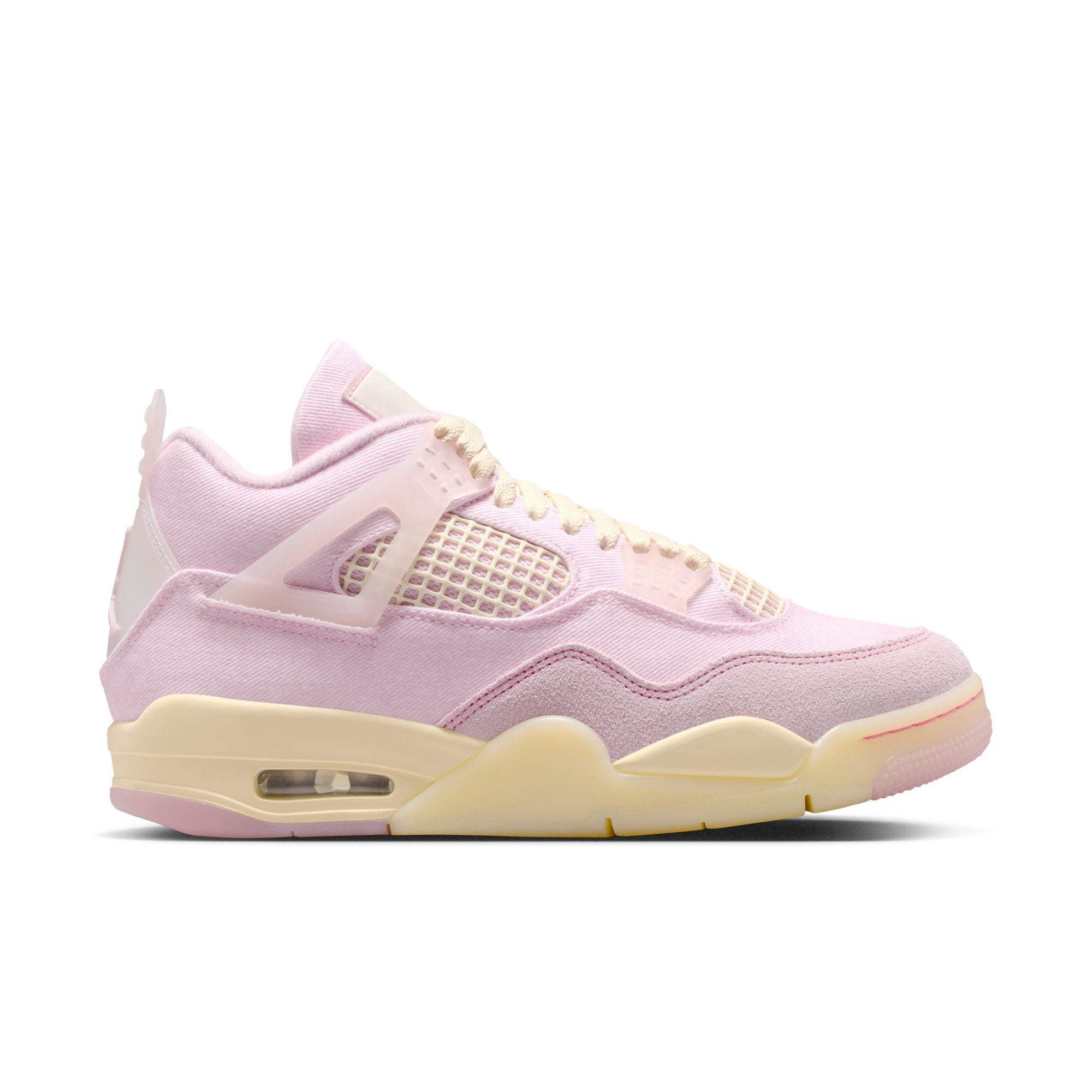 WOMENS AIR JORDAN 4 RETRO TEX 'ICED CARMINE'