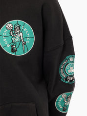 MITCHELL & NESS PATCH HOODIE CELT