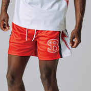 BUCKETSQUAD CLUTCH CRIMSON SHORTS