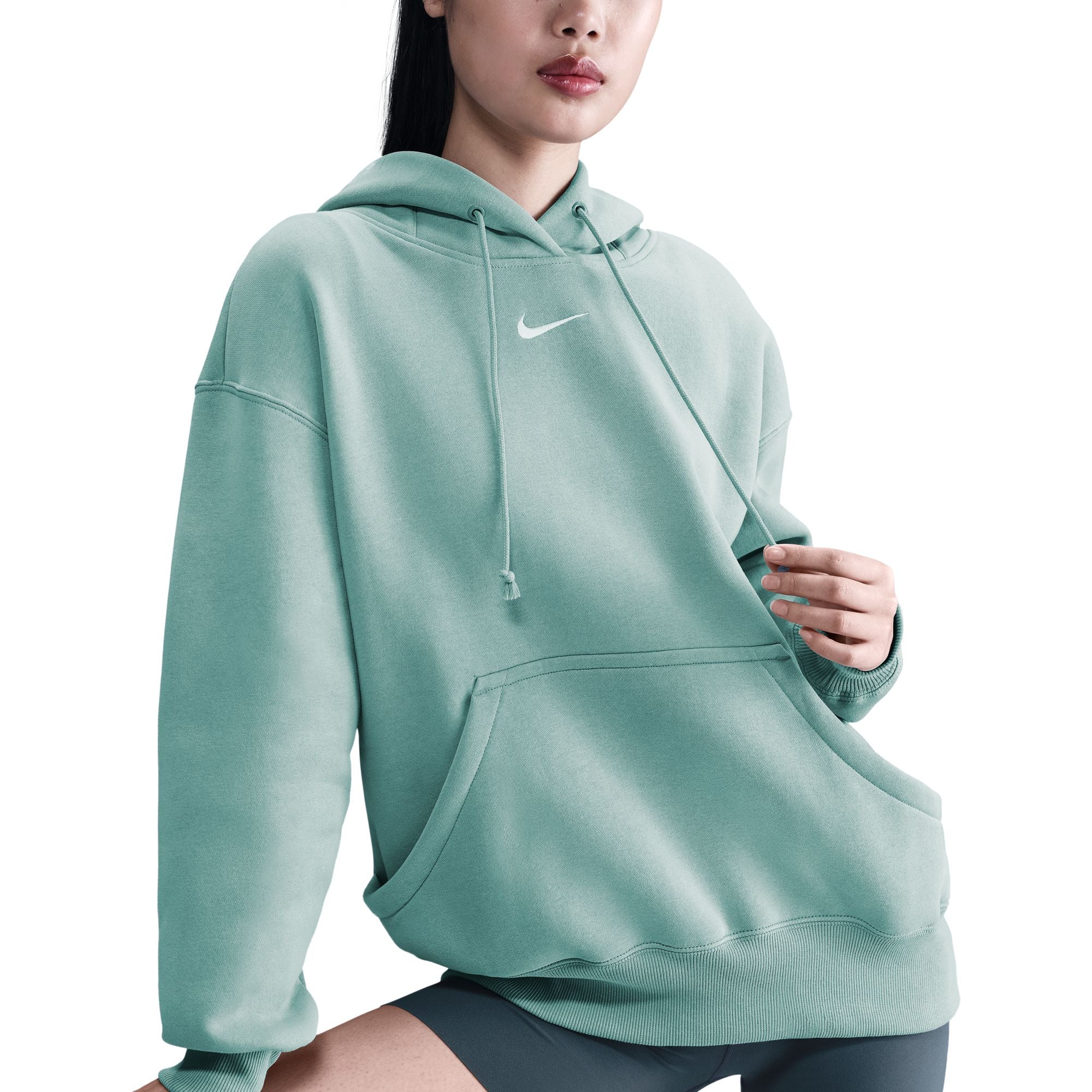 NIKE WOMENS FLEECE OVERSIZED HOODIE