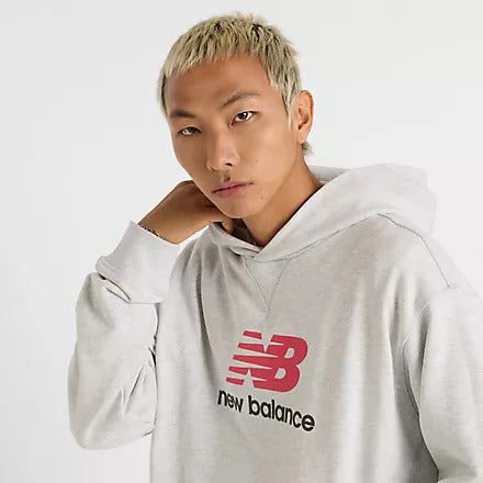 NEW BALANCE ATHLETICS FRENCH TERRY LOGO HOODIE- AHH