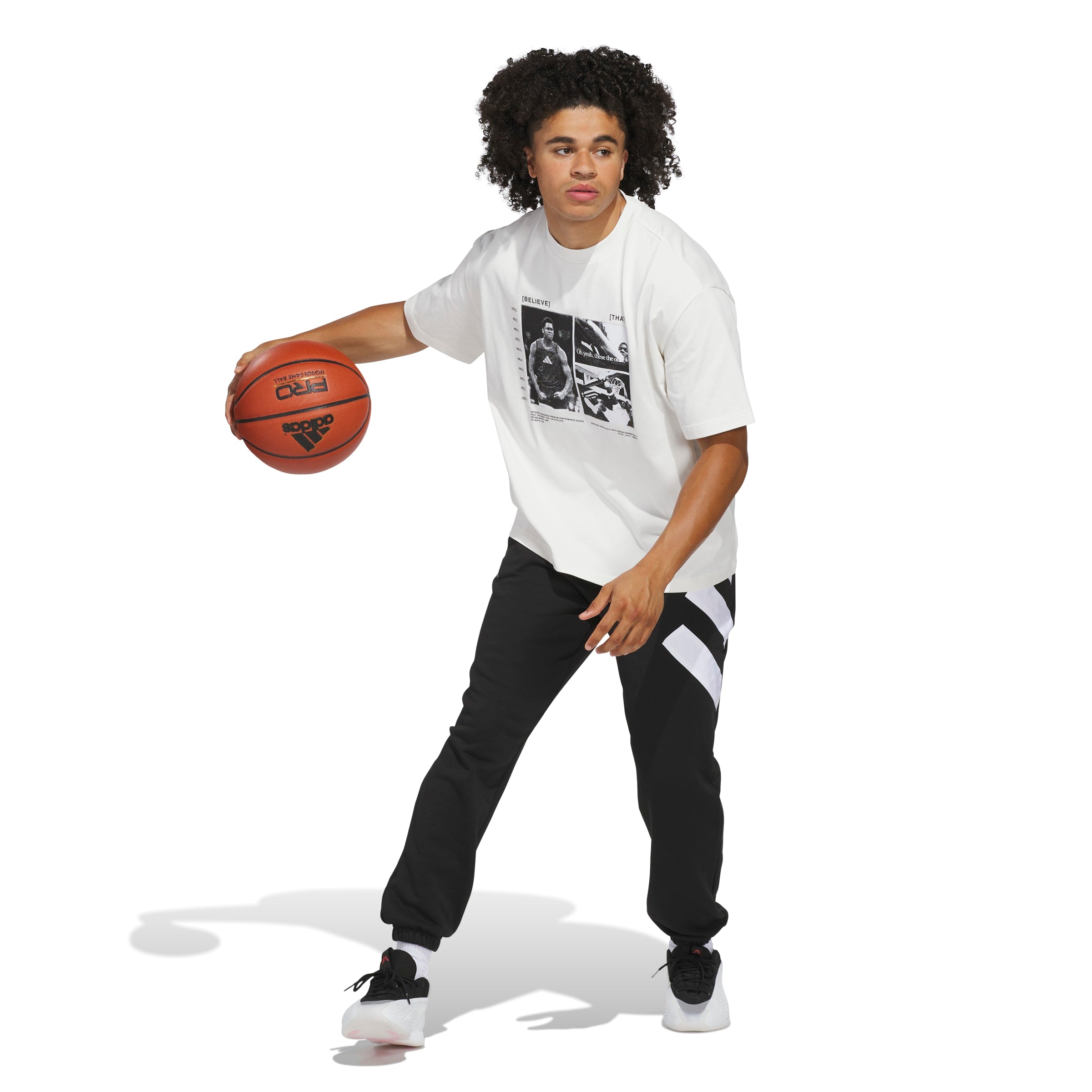 ADIDAS ANTHONY EDWARDS GRAPHIC TEE