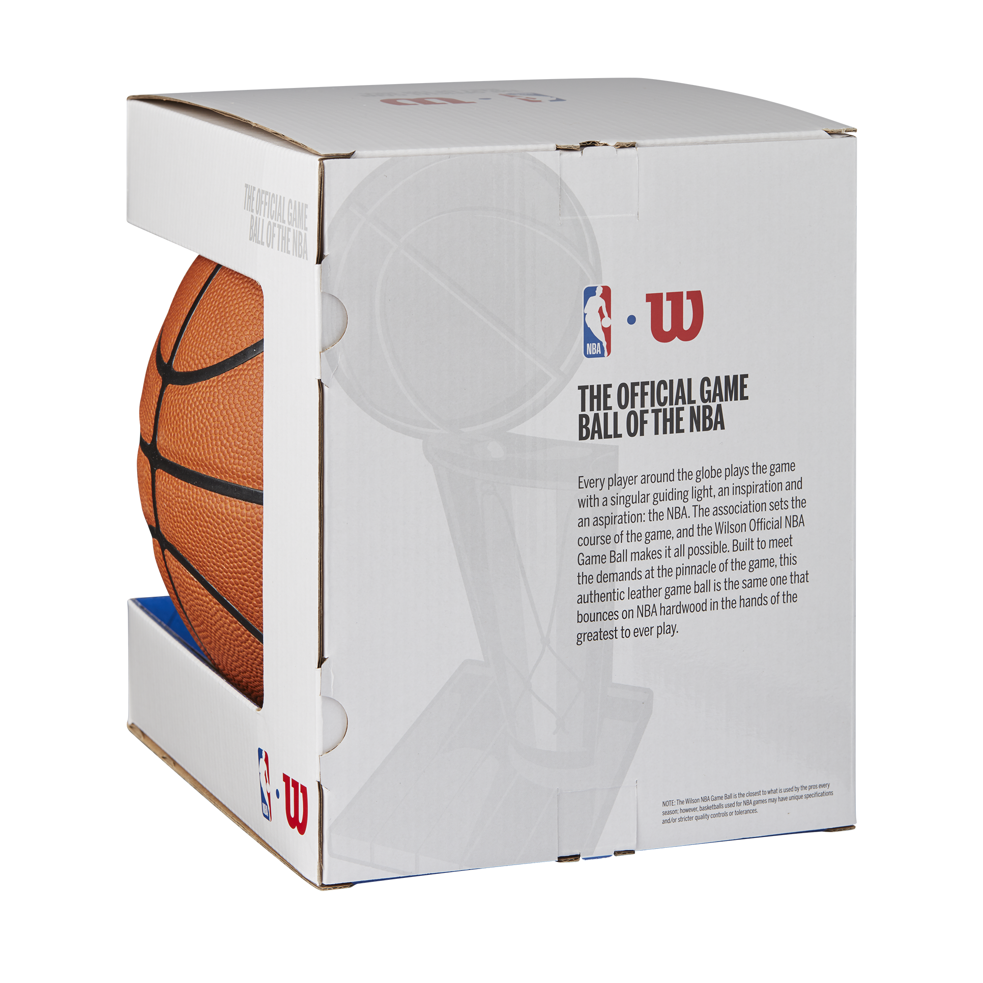 WILSON NBA OFFICIAL GAME BALL WITH BOX