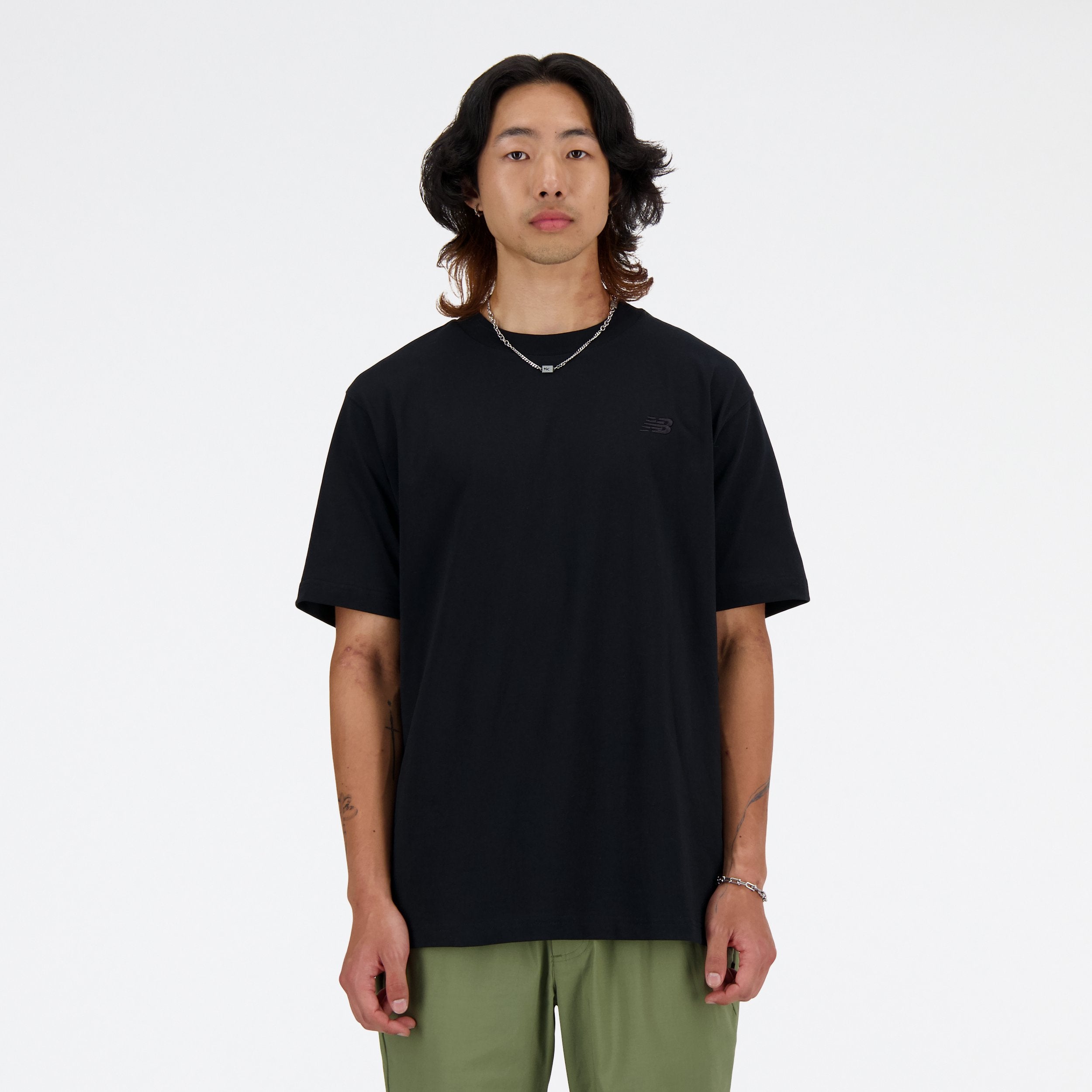 NEW BALANCE ATHLETICS COTTON T-SHIRT