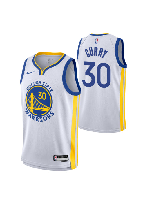 NIKE WARRIORS ASSOCIATION SWINGMAN JERSEY - CURRY - YOUTH