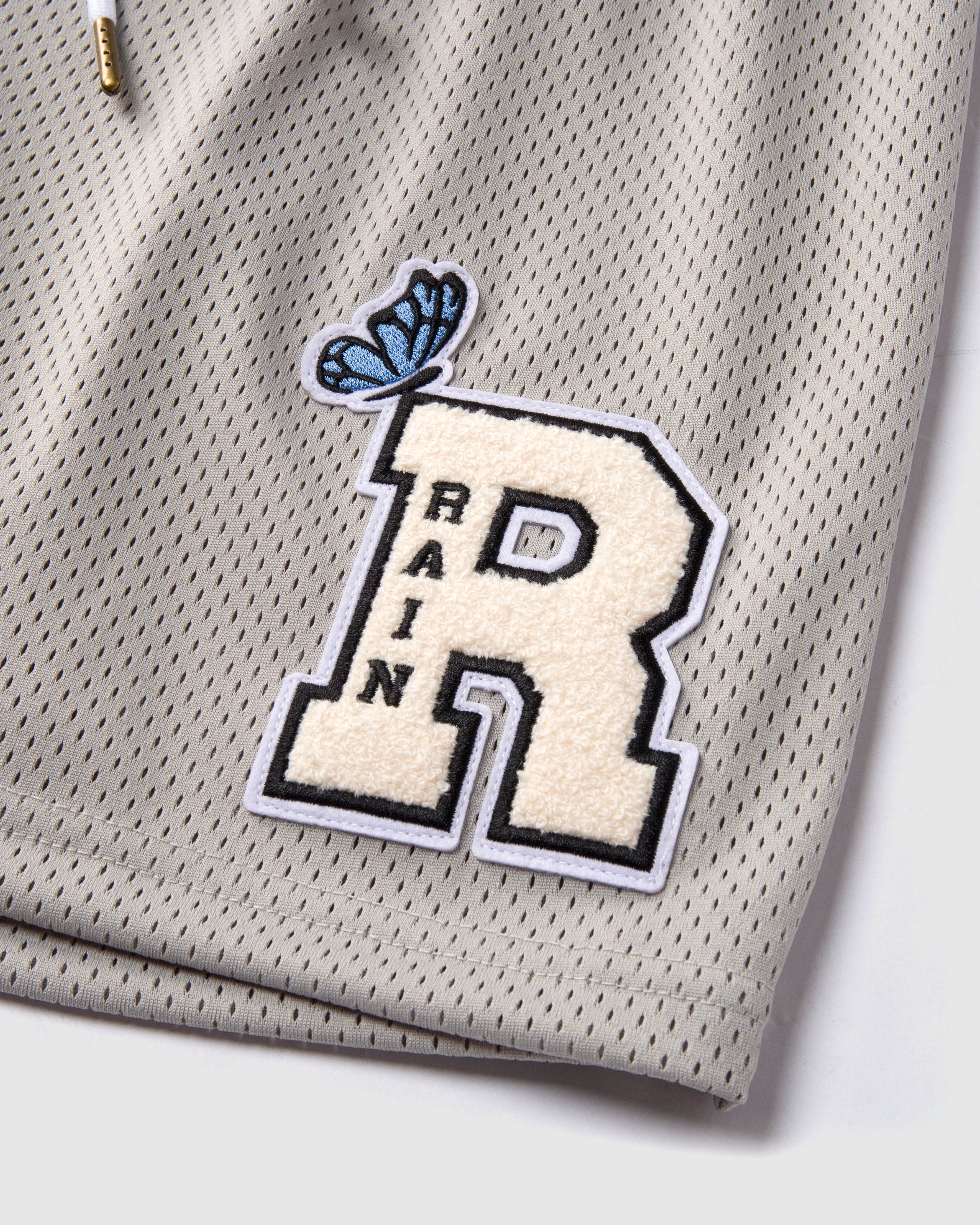 RYOKO RAIN CLASSIC MESH SHORTS - SILVER