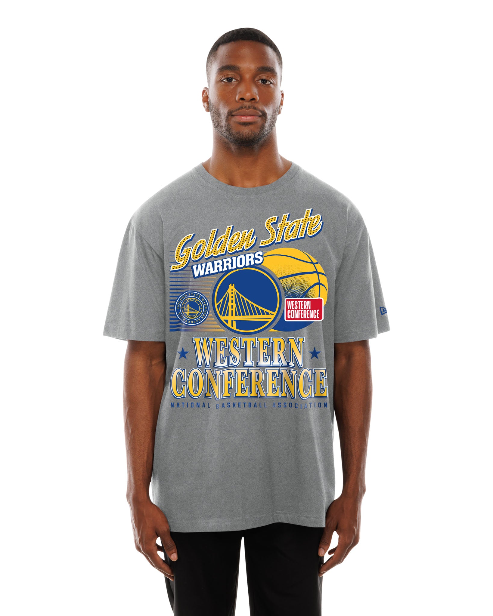 NEW ERA MENS TEE GOLDEN STATE WARRIORS