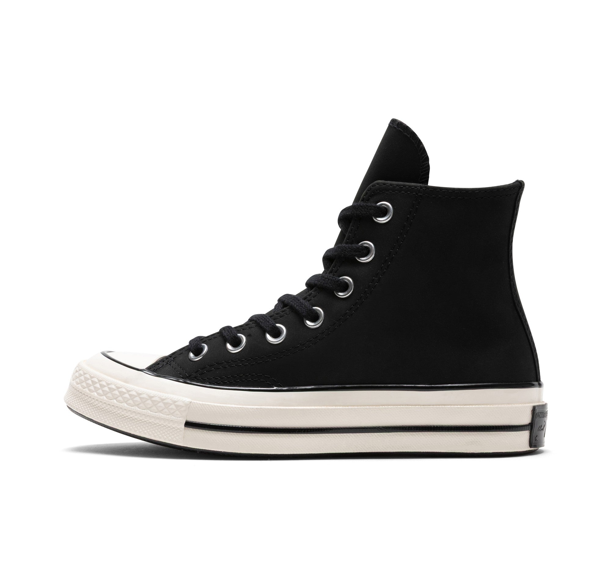 CONVERSE CHUCK 70 LEATHER HIGH TOP BLACK