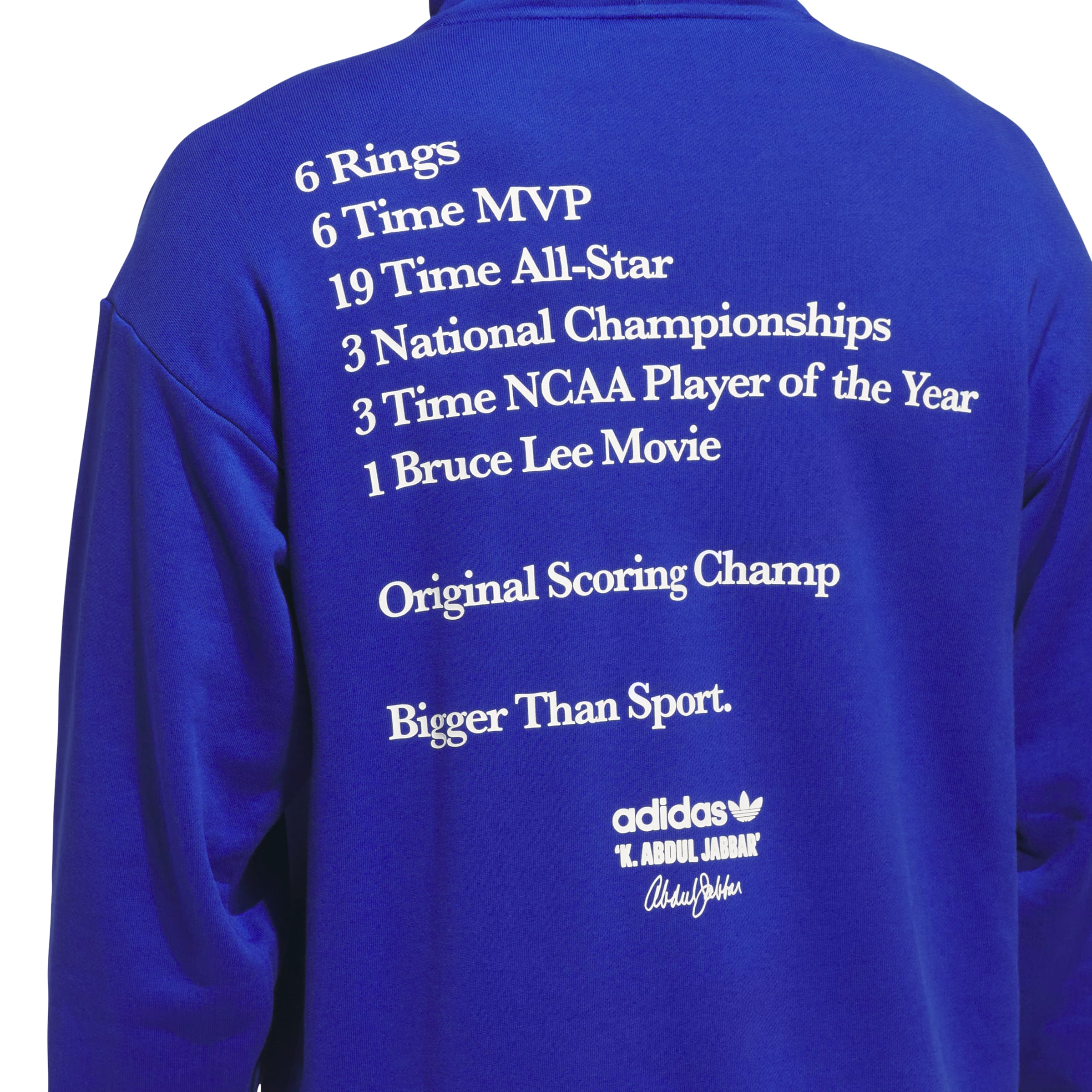 ADIDAS JABBAR ACCOLADES HOODIE