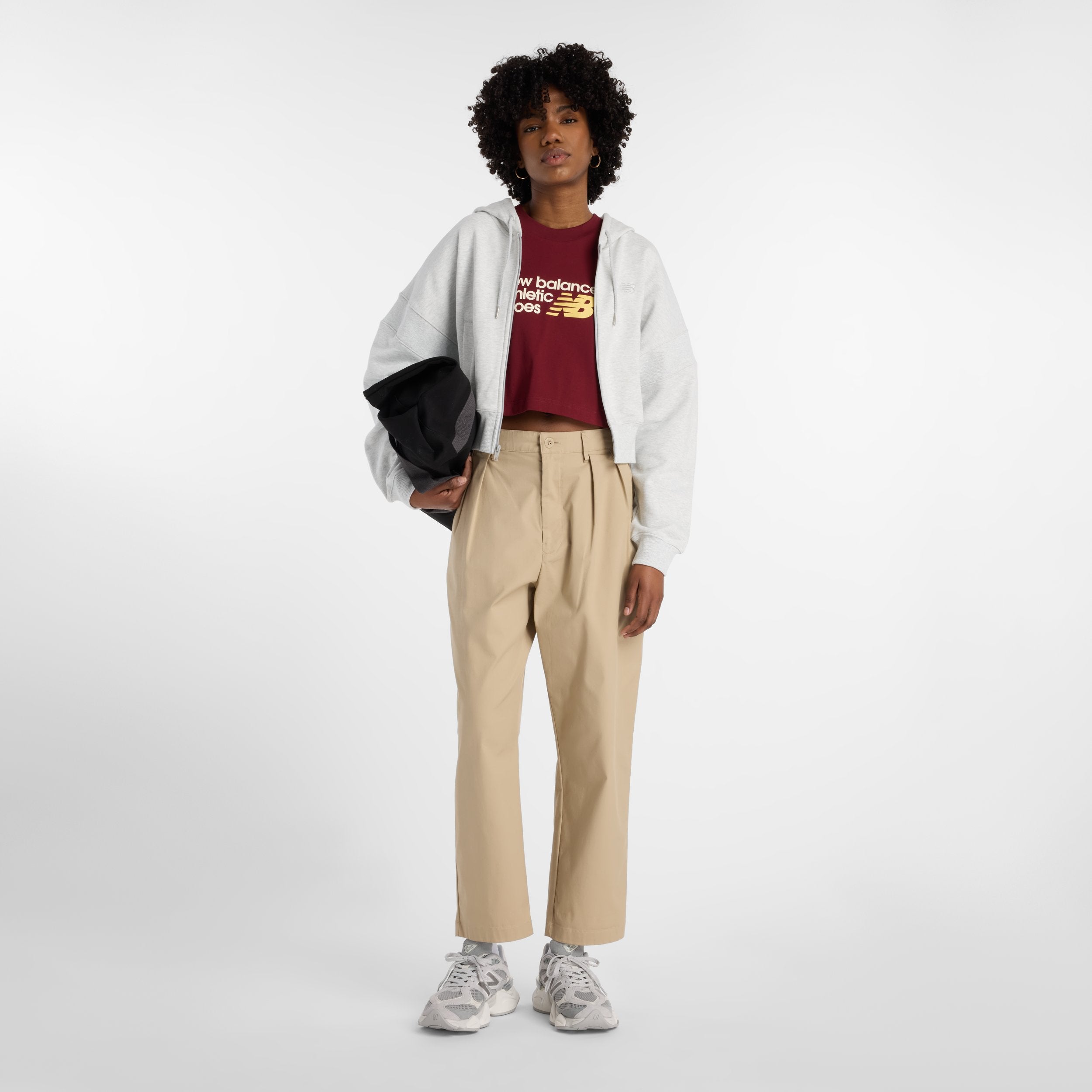 NEW BALANCE ATHLETICS CROPPED T-SHIRT