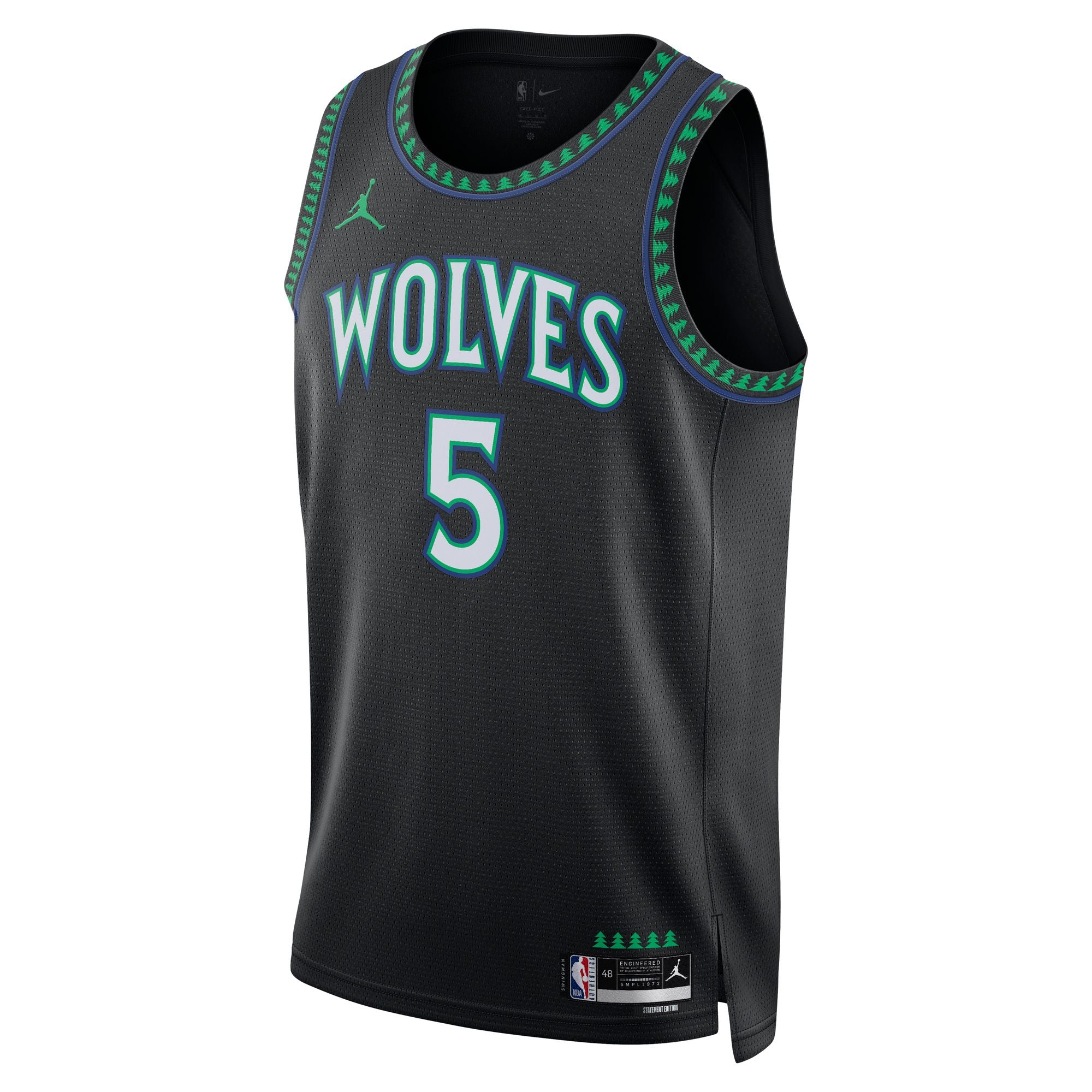 NIKE MINNESOTA TIMBERWOLVES STATEMENT SWINGMAN JERSEY - ANTHONY EDWARDS