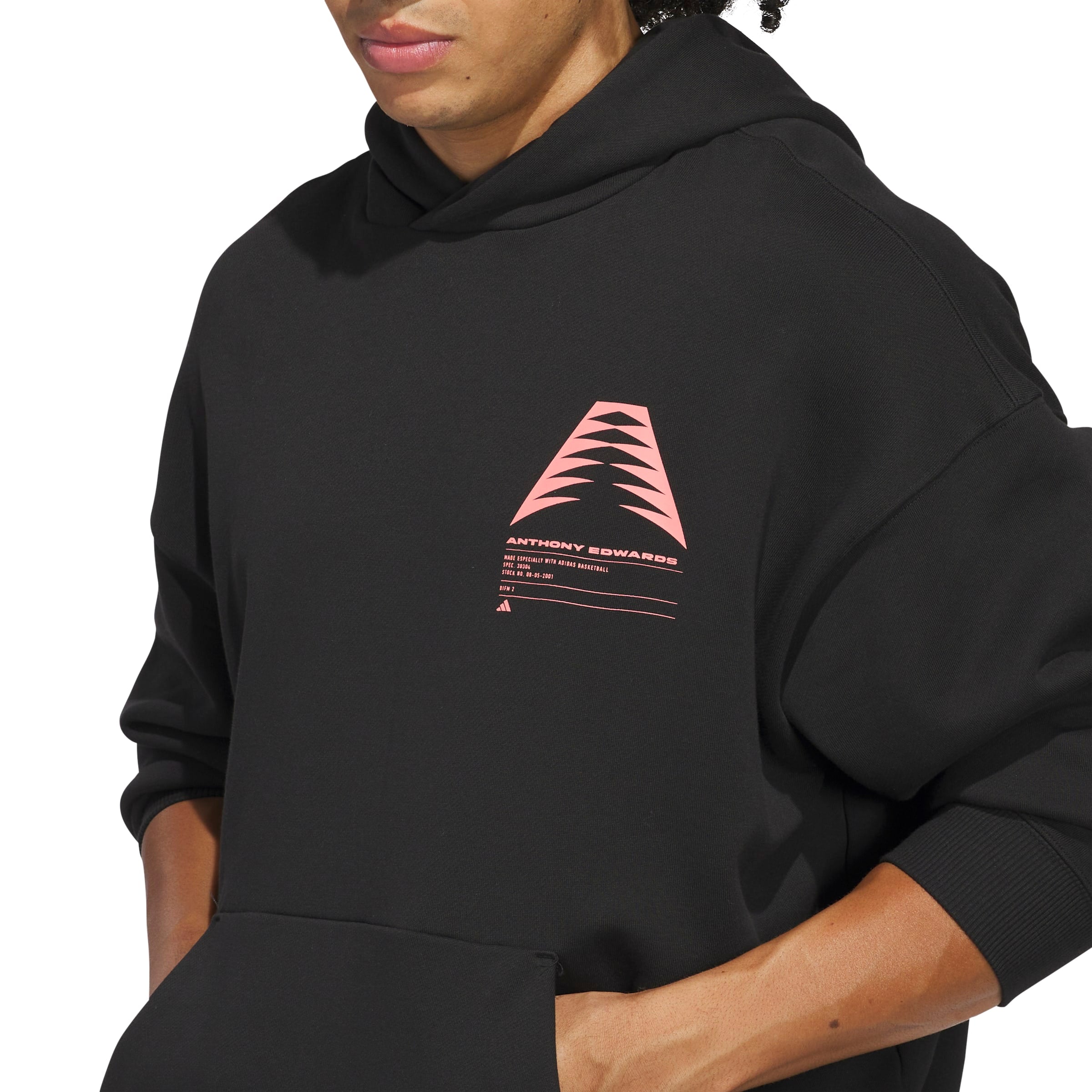 ADIDAS ANTHONY EDWARDS SCHEMATIC HOODY