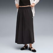 PUMA T7 WOVEN MIDI SKIRT WOMENS