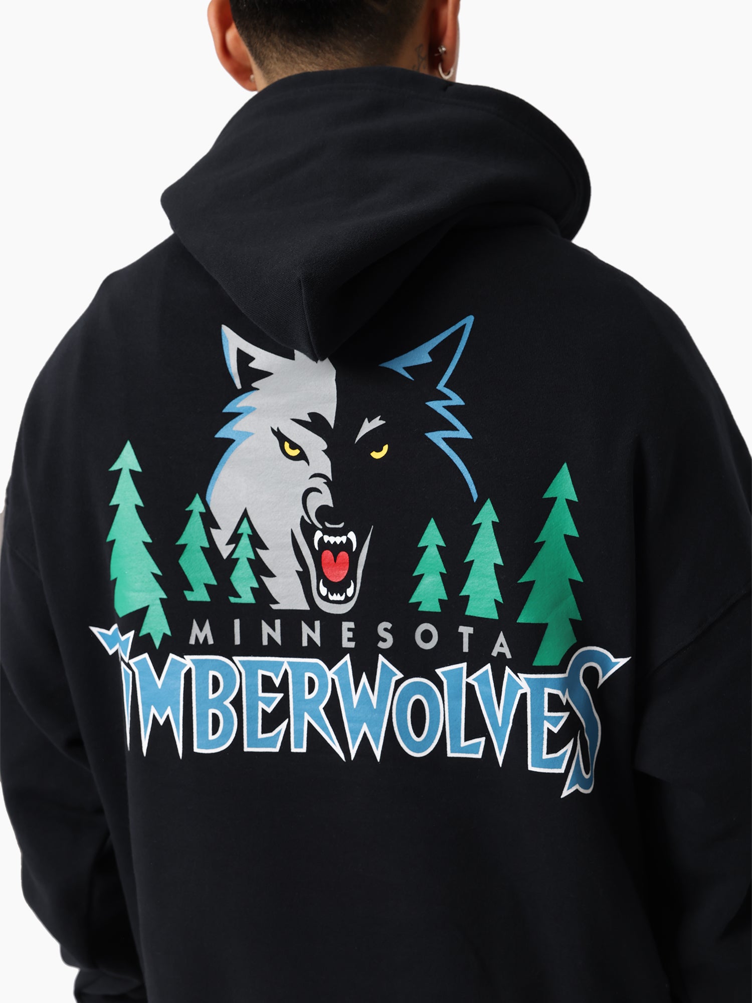 MITCHELL & NESS BIG TICKET HOODIE - TIMBERWOLVES