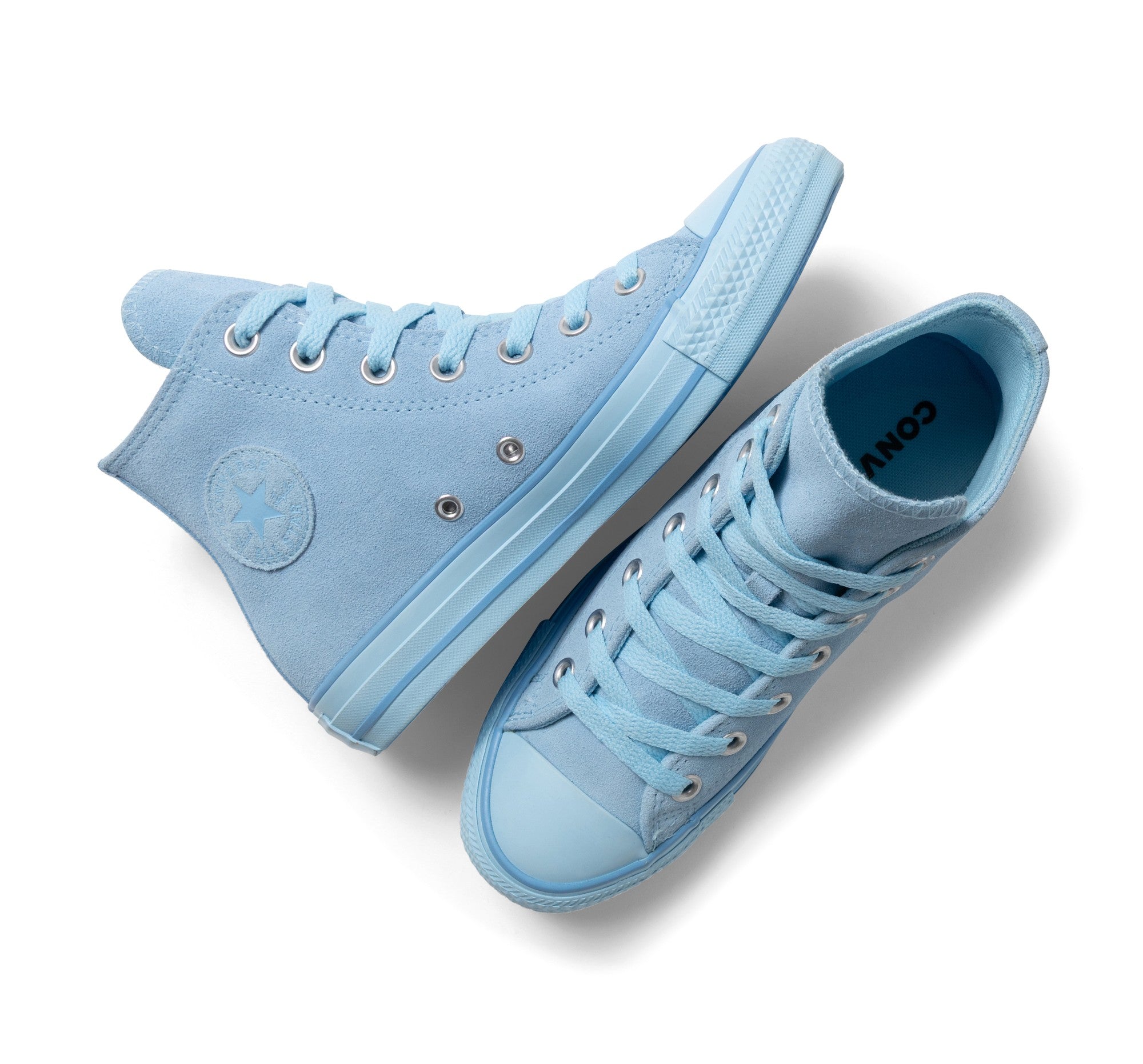 CONVERSE ALL STAR SUEDE HIGH TOP TRUE SKY
