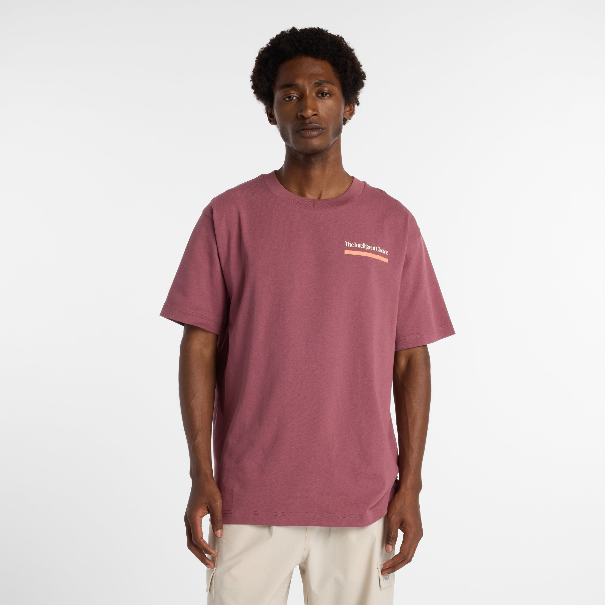 NEW BALANCE ATHLETICS INTELLIGENT CHOICE T-SHIRT- WAD