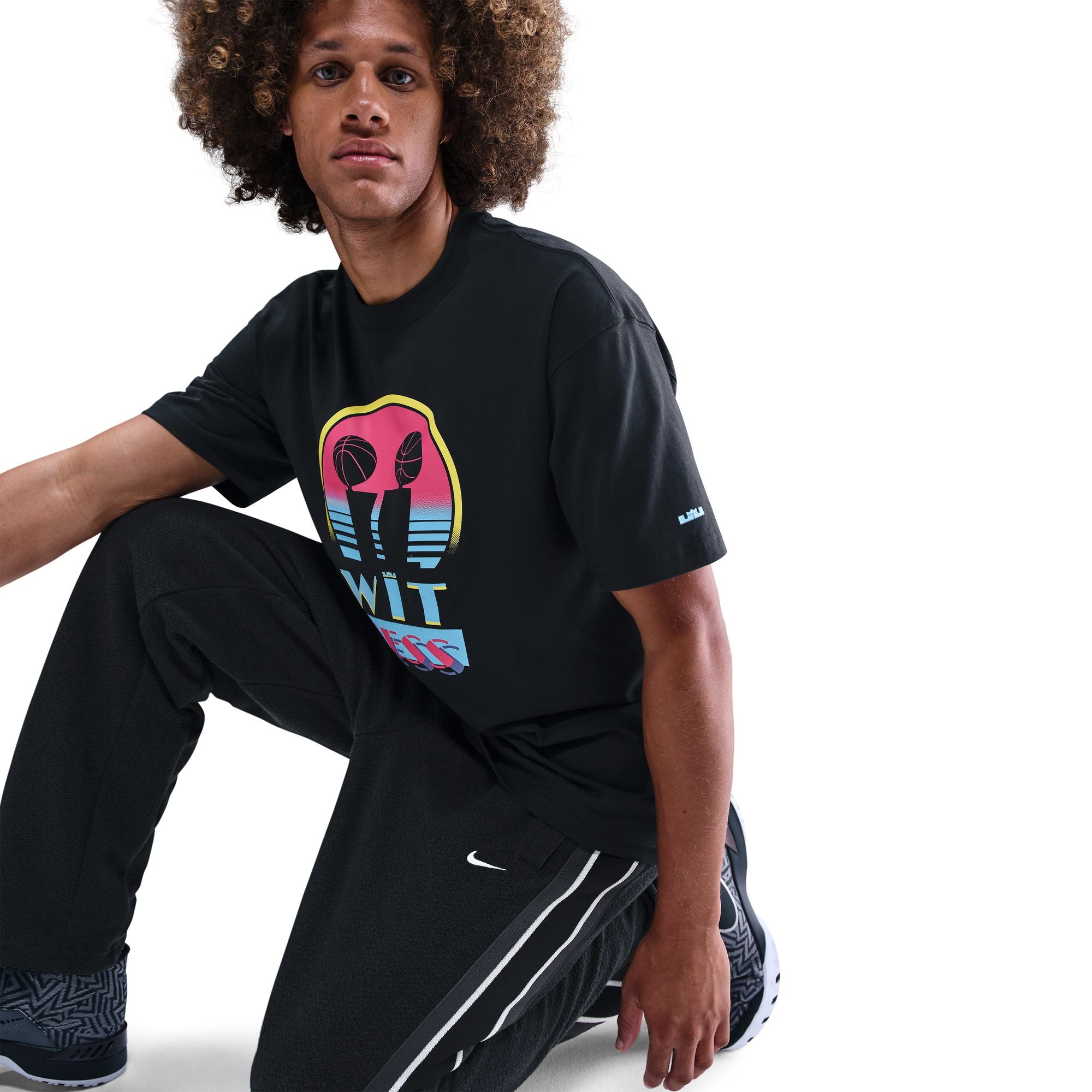 NIKE MENS LEBRON 'MIAMI TWICE' TEE
