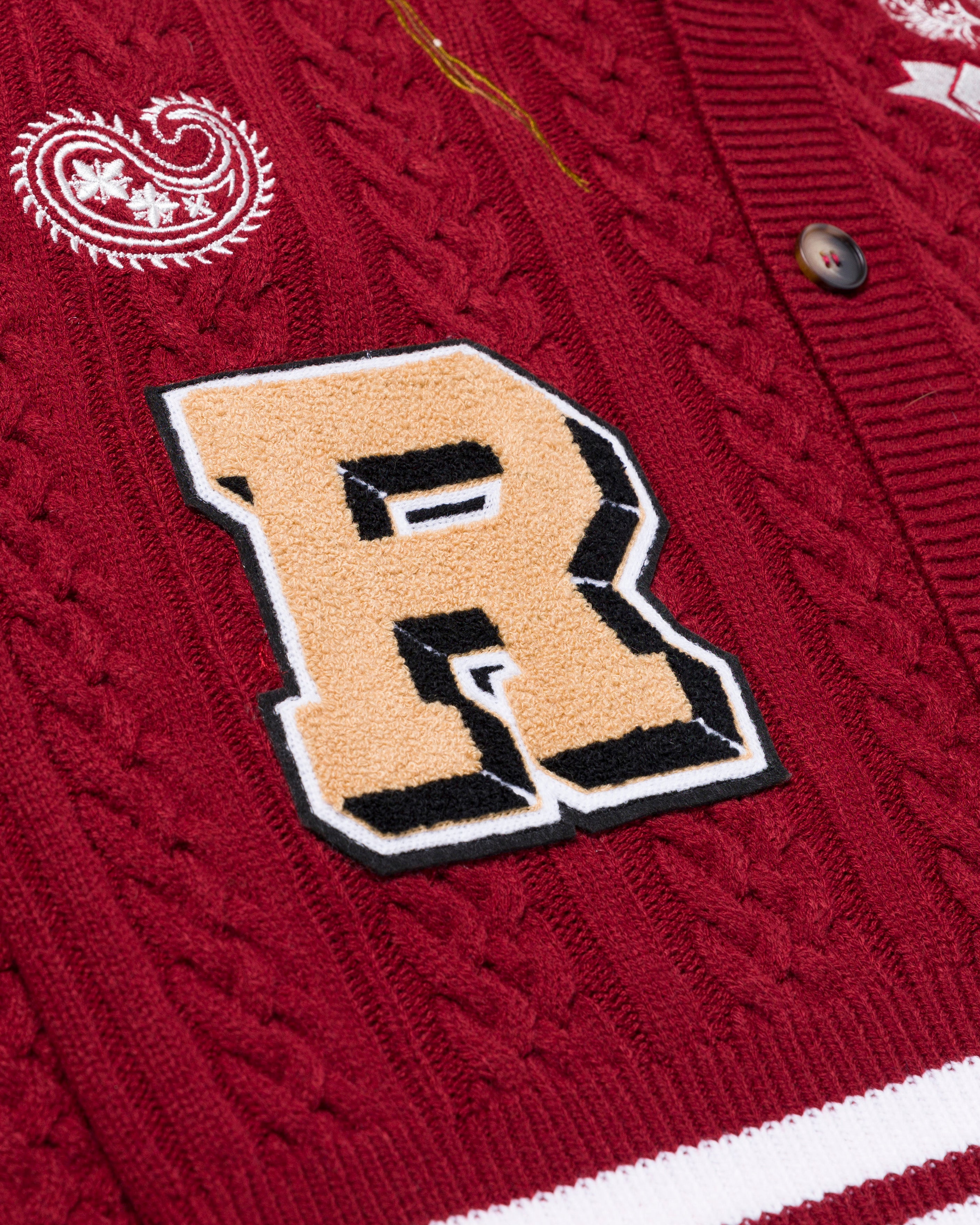 RYOKO RAIN CABLE KNIT CARDIGAN