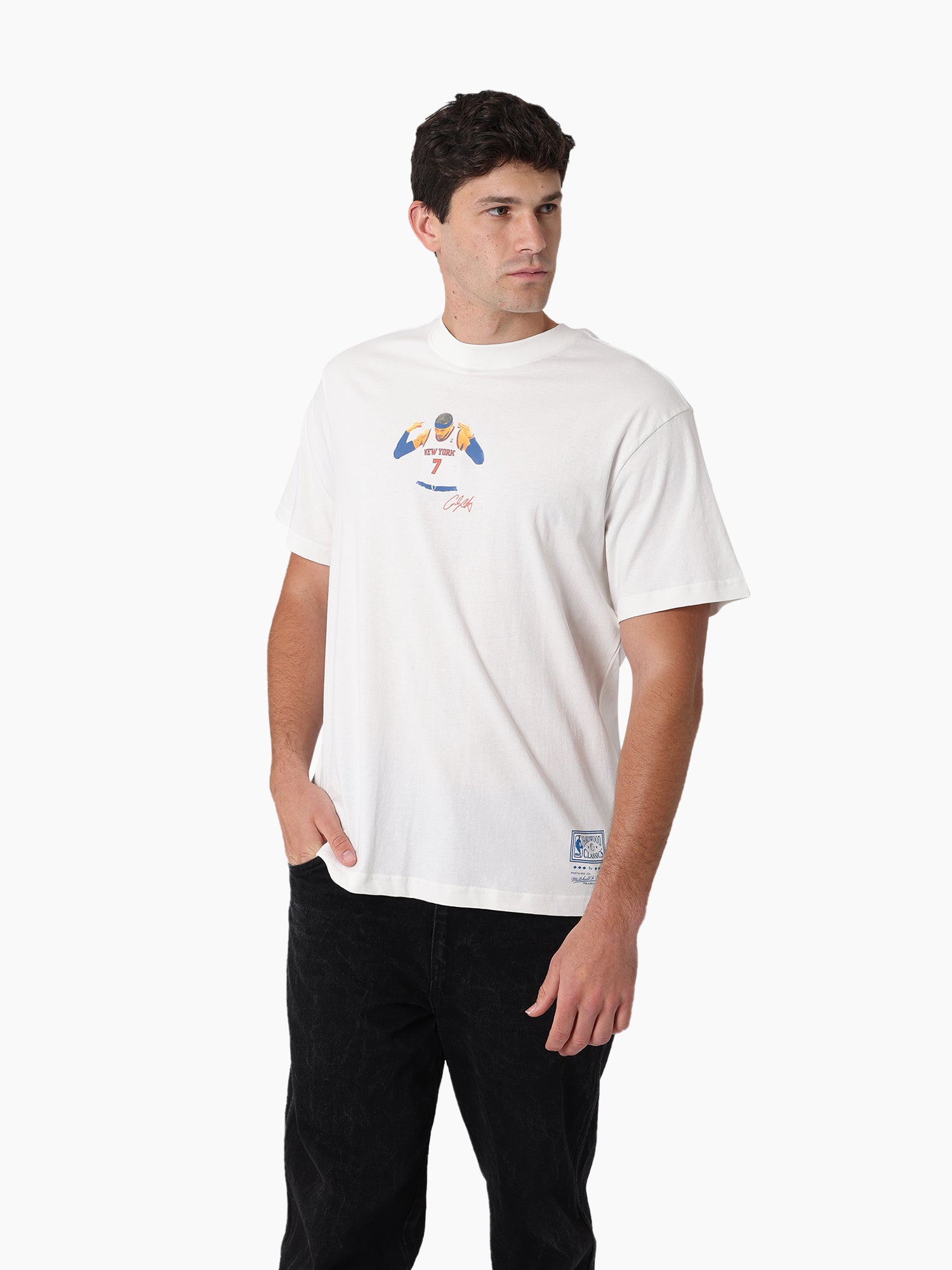 MITCHELL & NESS NBA CAREER TEE KNICKS ANTHONY