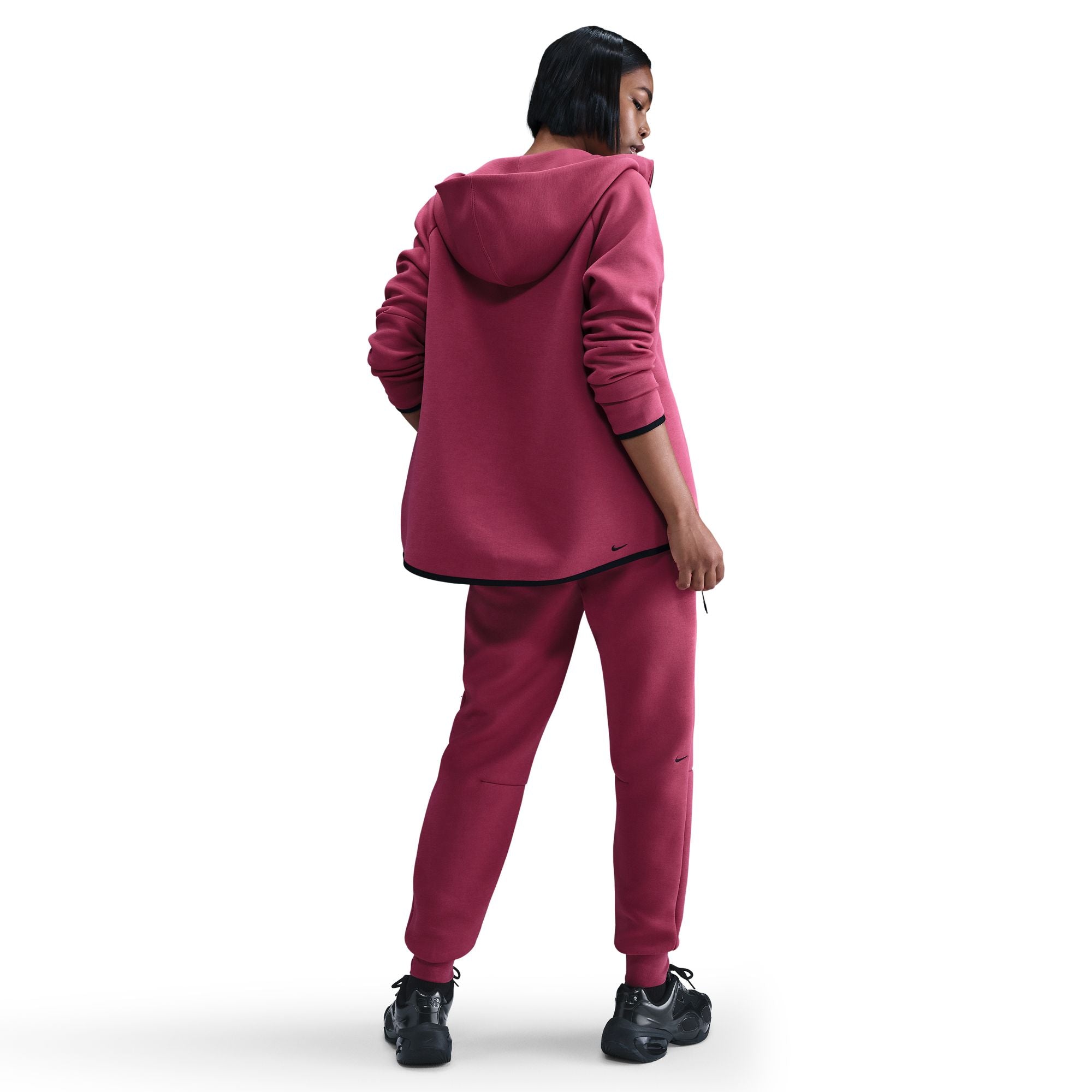 NIKE WOMENS TECH FLEECE FULL ZIP HOODIE