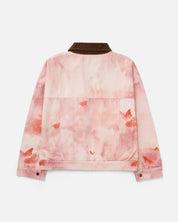 RYOKO RAIN WATERCOLOR BUTTERFLY WORK JACKET