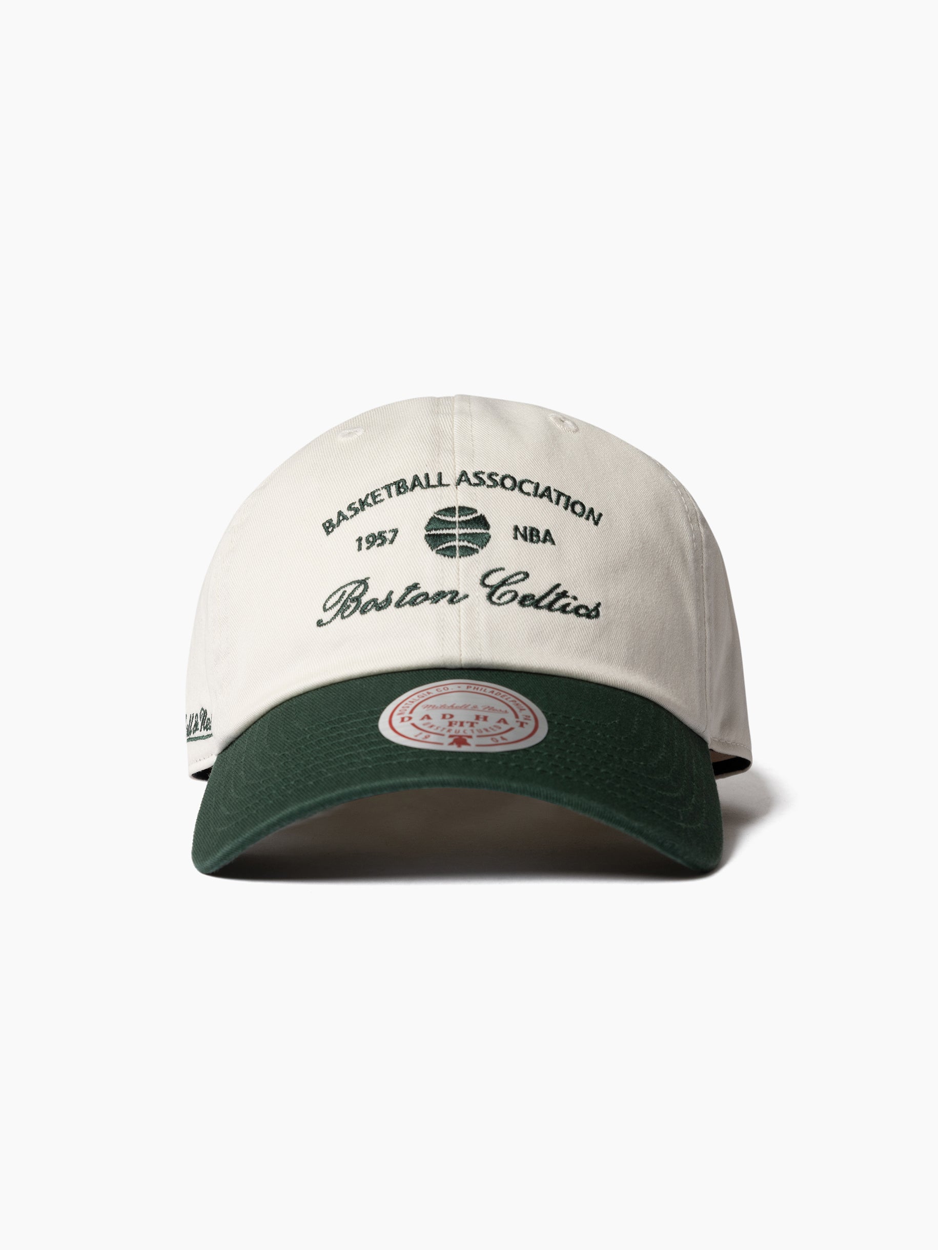 MITCHELL & NESS BASKETBALL ASSOC DAD HAT CELT