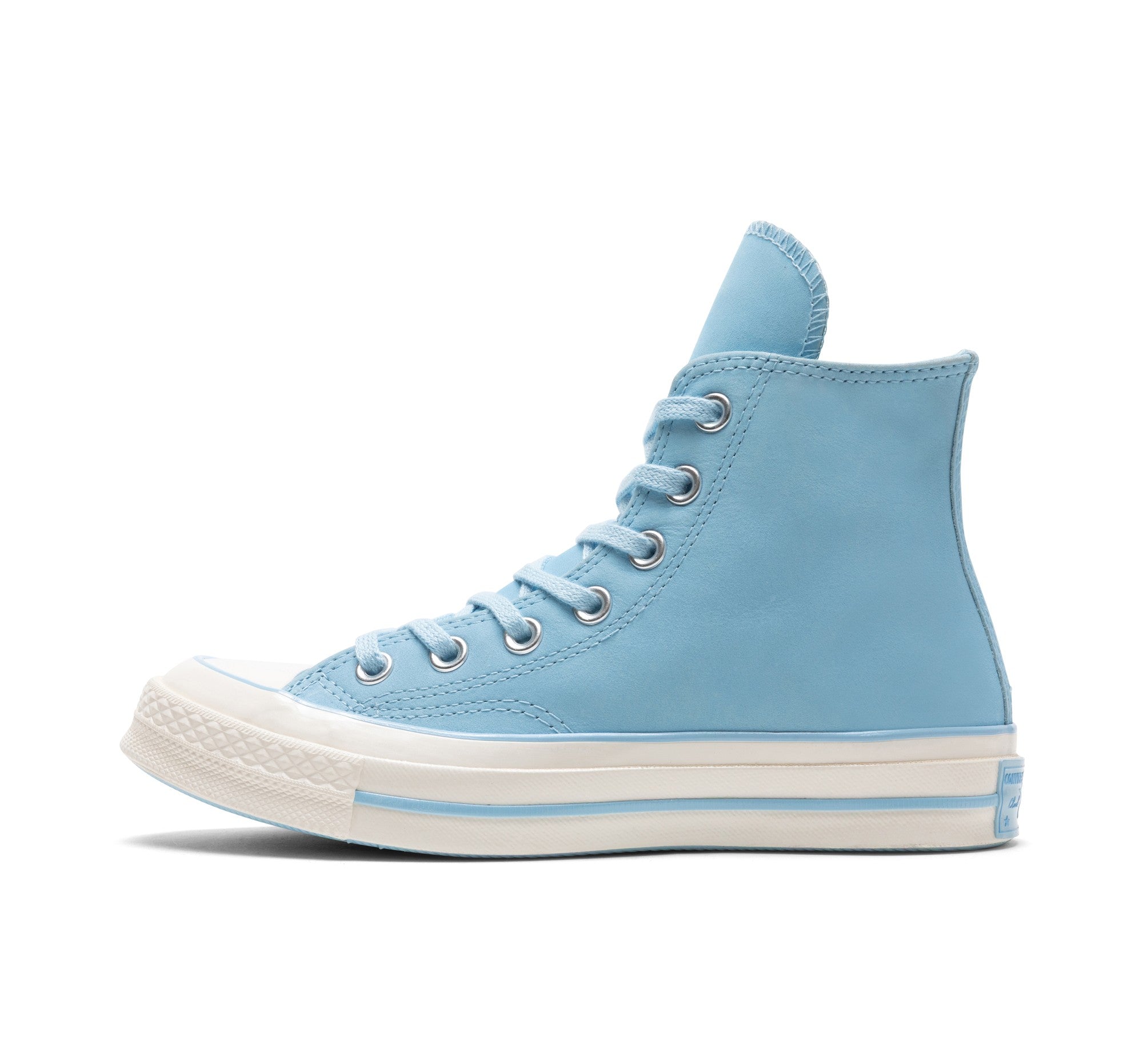 CONVERSE CHUCK 70 LEATHER HIGH TOP TRUE SKY