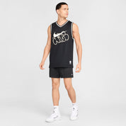 NIKE MENS DRI-FIT 5IN MESH SHORT