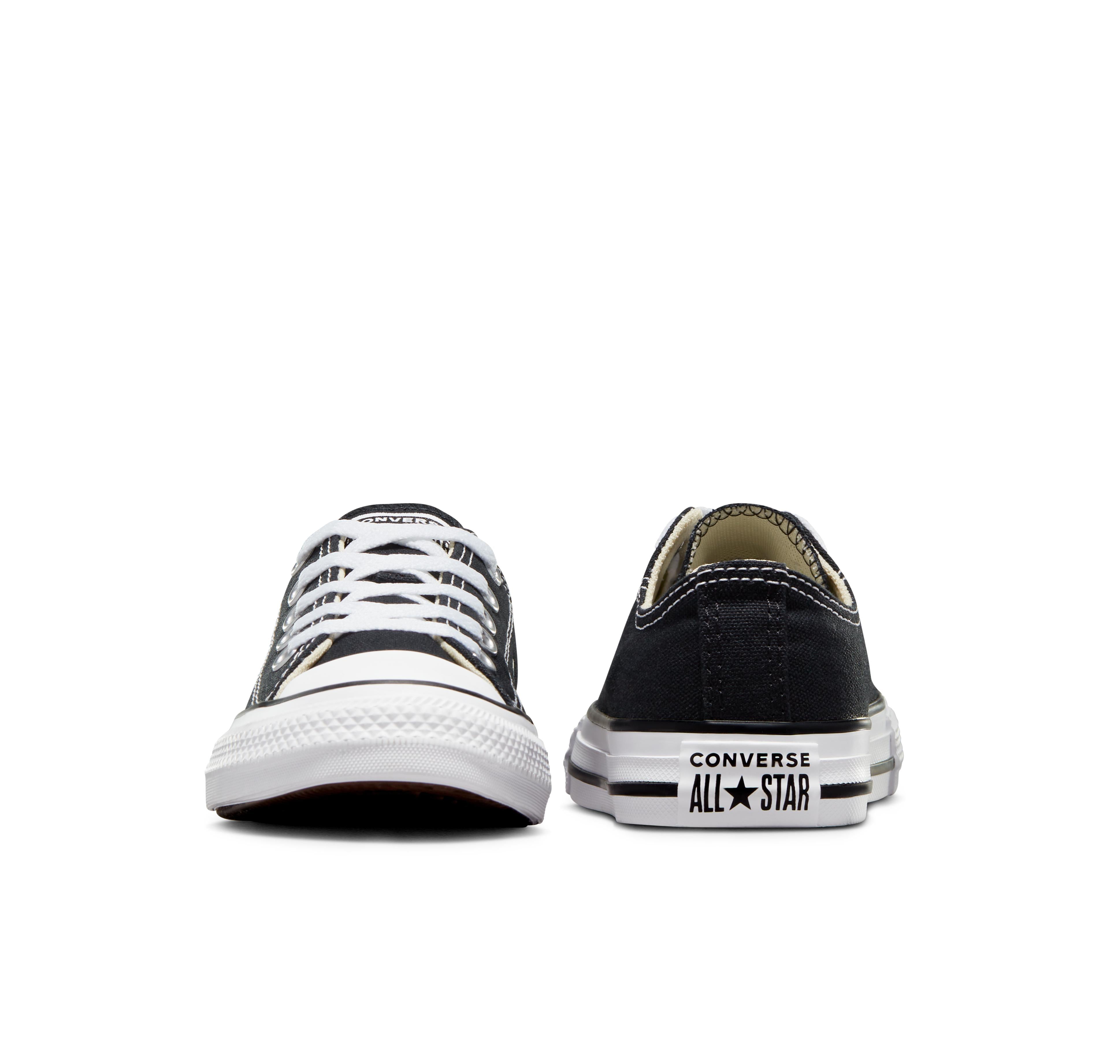 CONVERSE ALL STAR JUNIOR LOW TOP BLACK