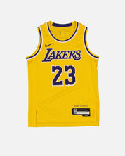 NIKE YOUTH LA LAKERS ICON SWINGMAN JERSEY - LEBRON JAMES