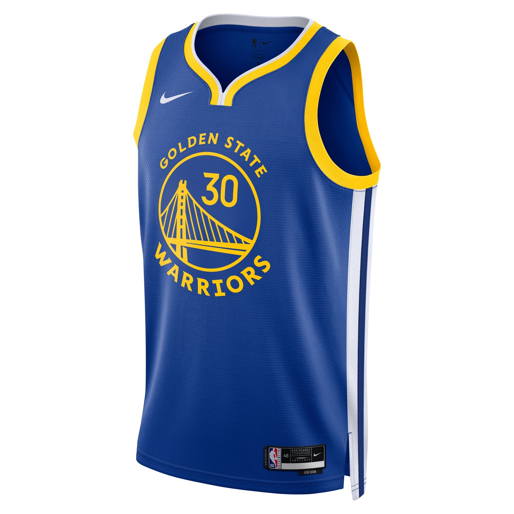 NIKE GOLDEN STATE WARRIORS ICON SWINGMAN JERSEY - STEPHEN CURRY