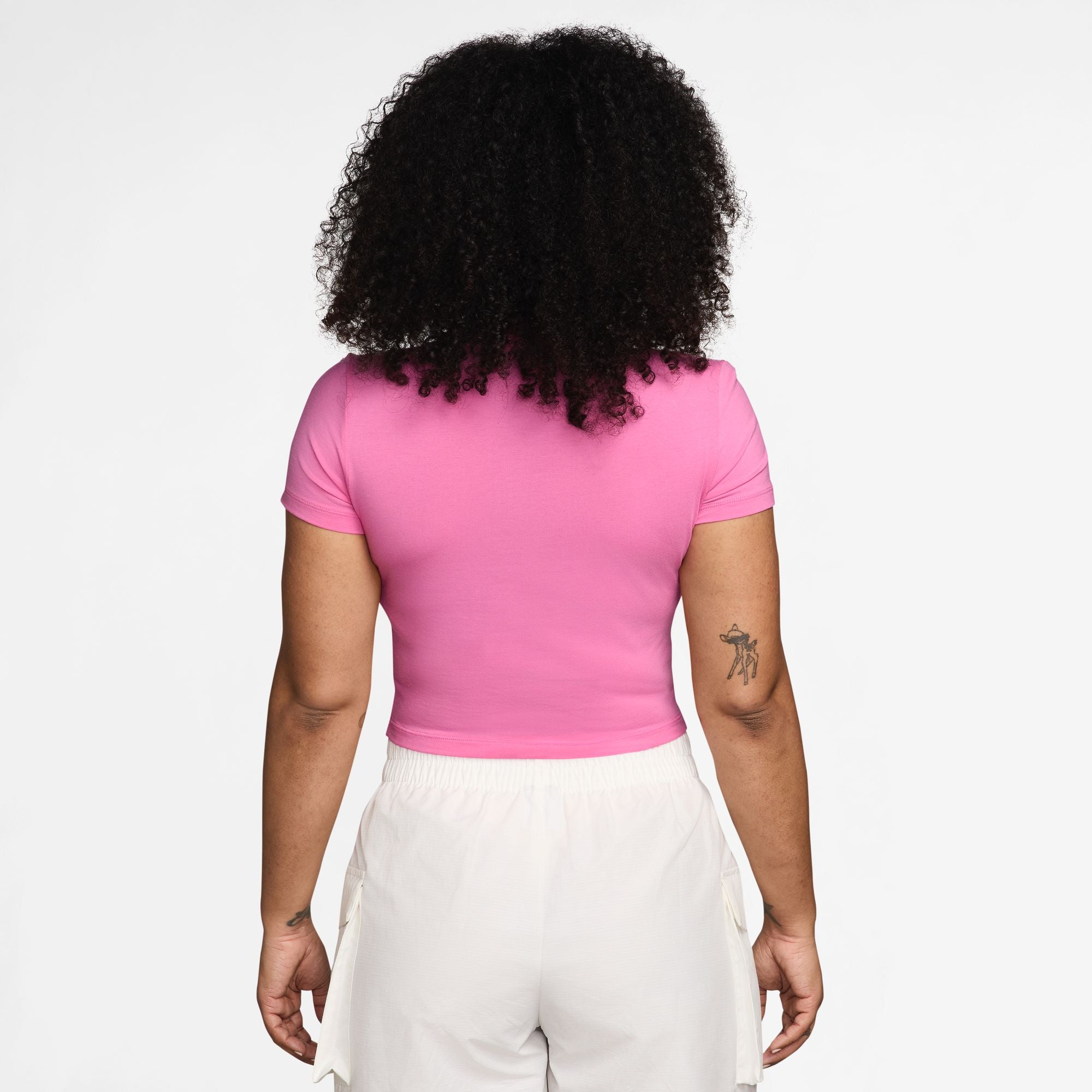 NIKE WOMENS CROPPED TEE