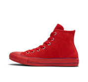 CONVERSE CHUCK TAYLOR ALL STAR SUEDE HIGH TOP RED