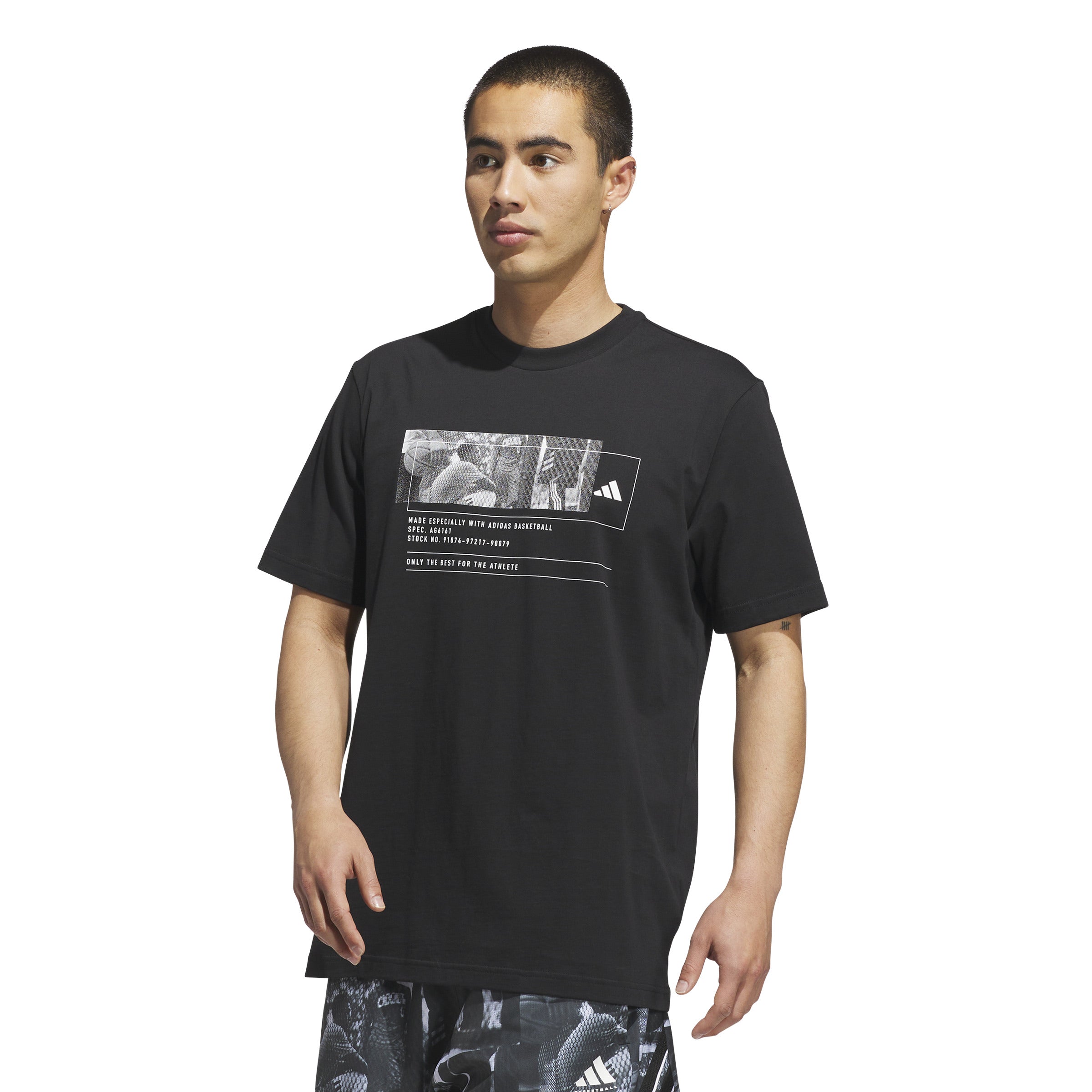 ADIDAS BASKETBALL GRAPHIC TEE