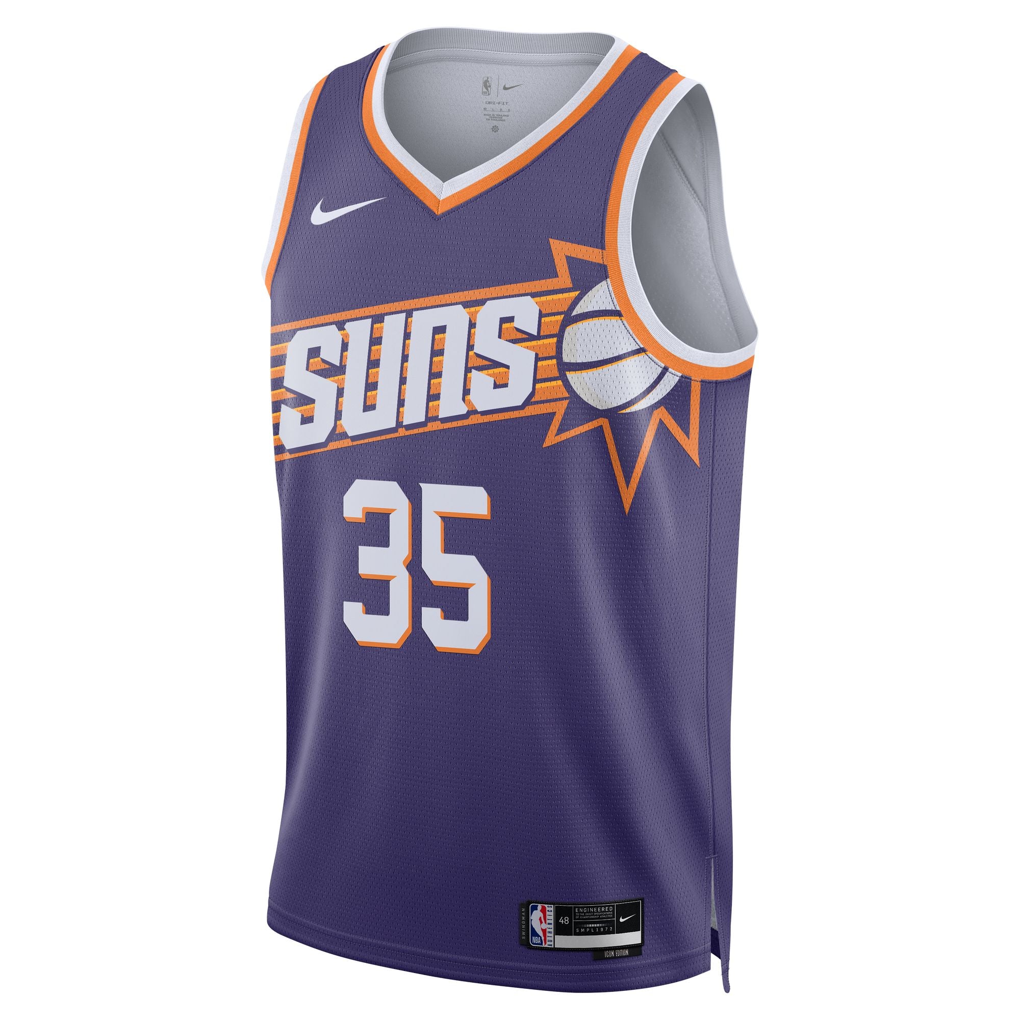 NIKE SUNS SWINGMAN JERSEY ICON 2023