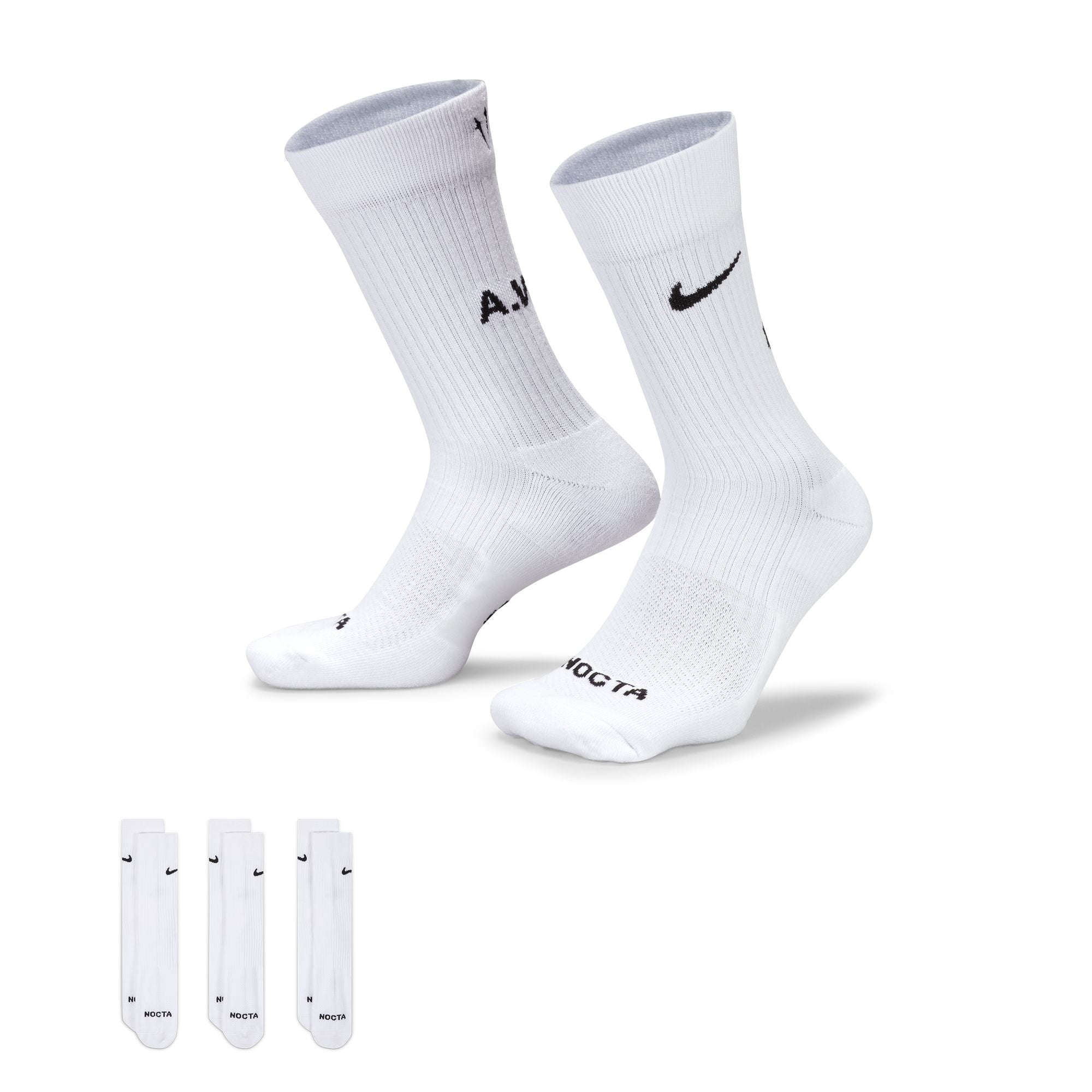 NIKE SNKRSOX CREW SOCKS 3 PACK NOCTA