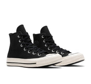 CONVERSE CHUCK 70 LEATHER HIGH TOP BLACK