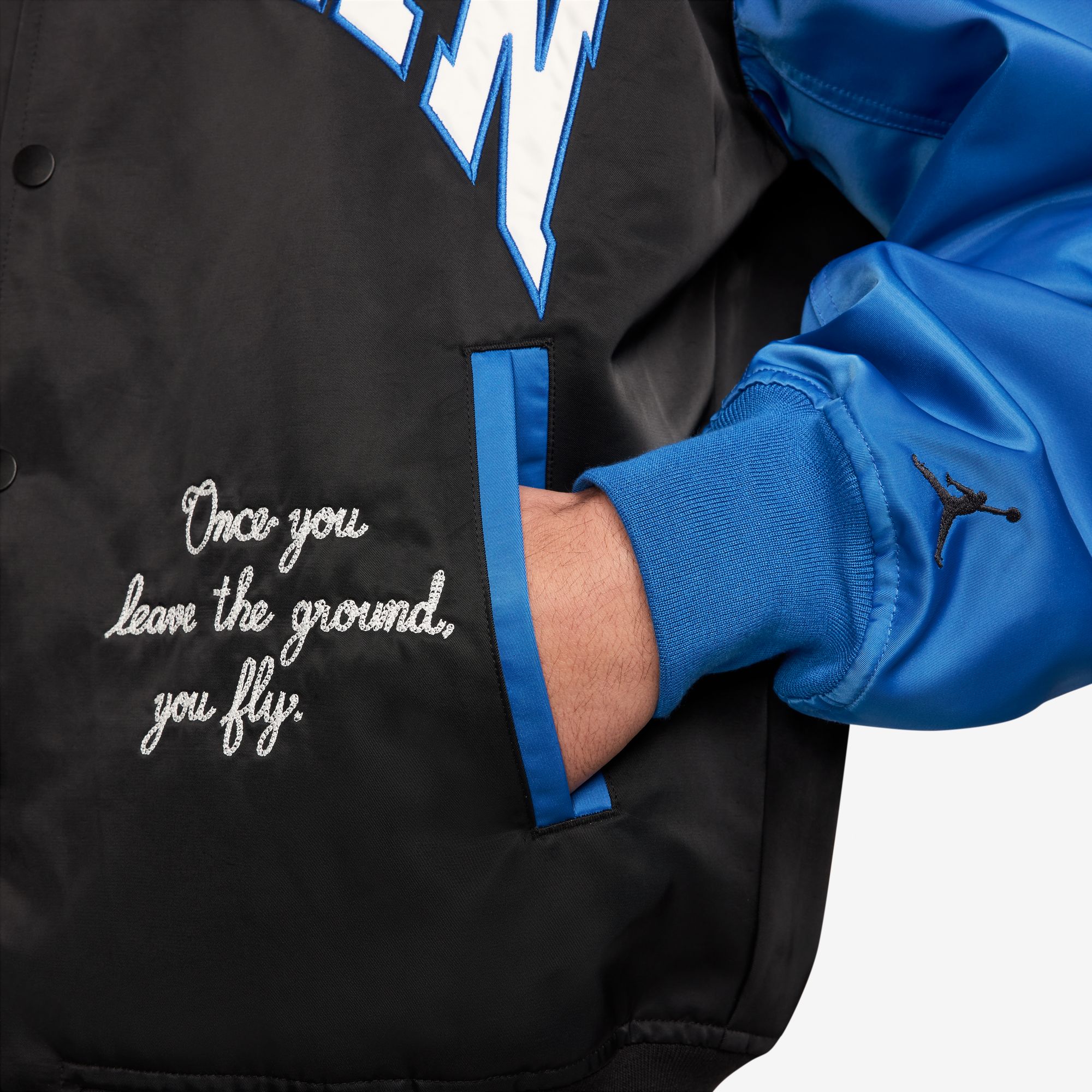 JORDAN M BRK CLGTE VRSTY JKT