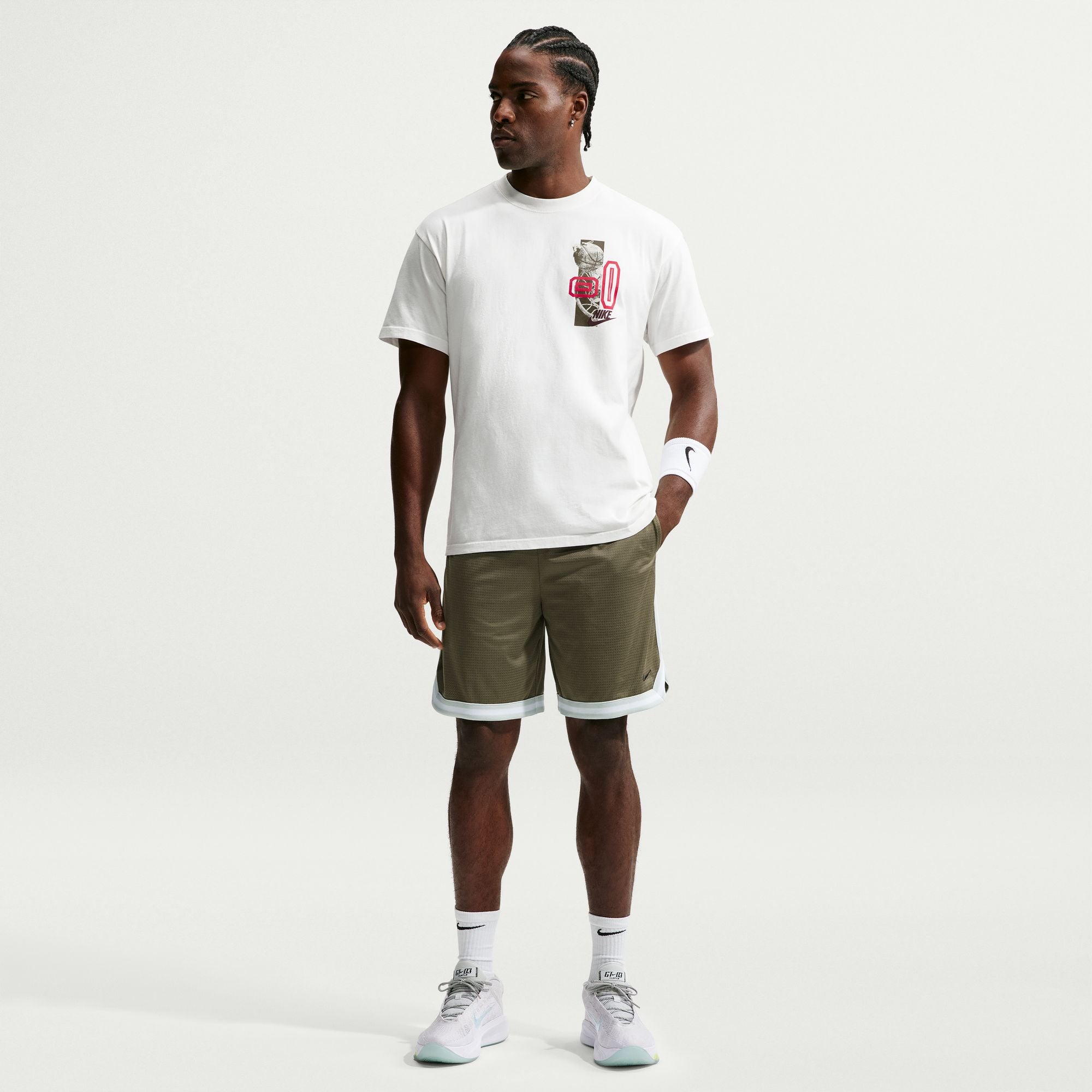 NIKE MENS DRI-FIT DNA 8" SHORT