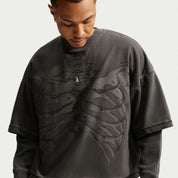 NIKE MENS JA MORANT DRI-FIT LONG SLEEVE TOP