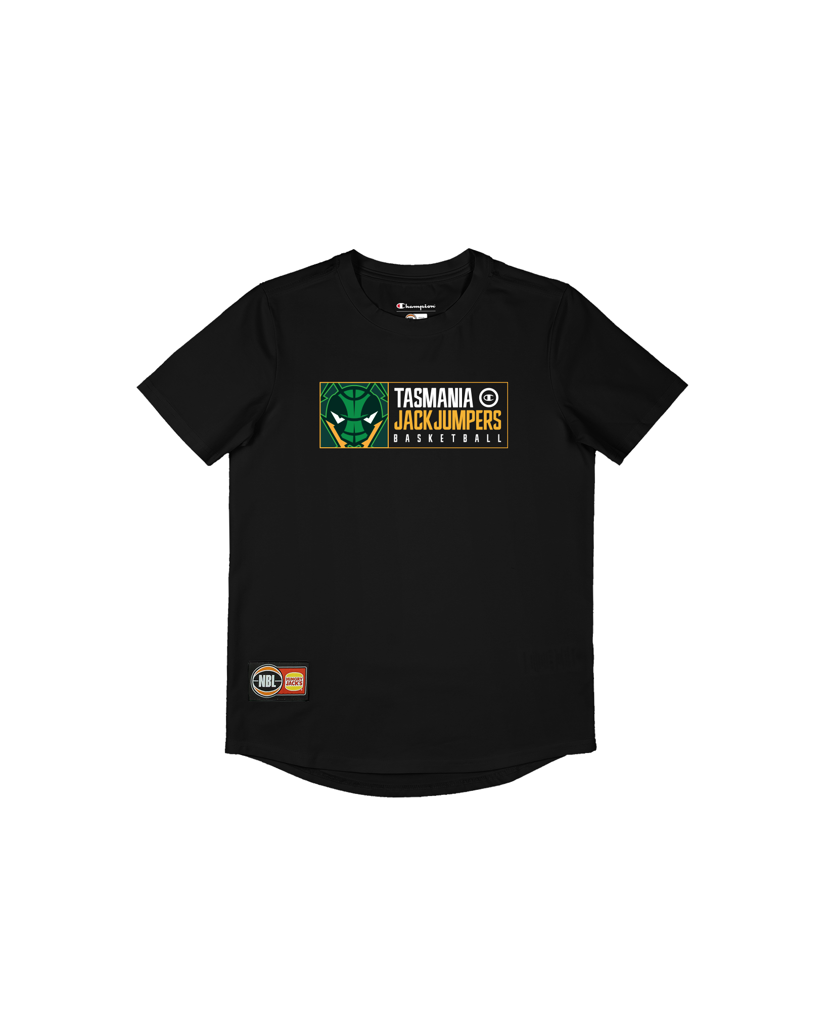 TASMANIA JACKJUMPERS YOUTH T-SHIRT-BLACK