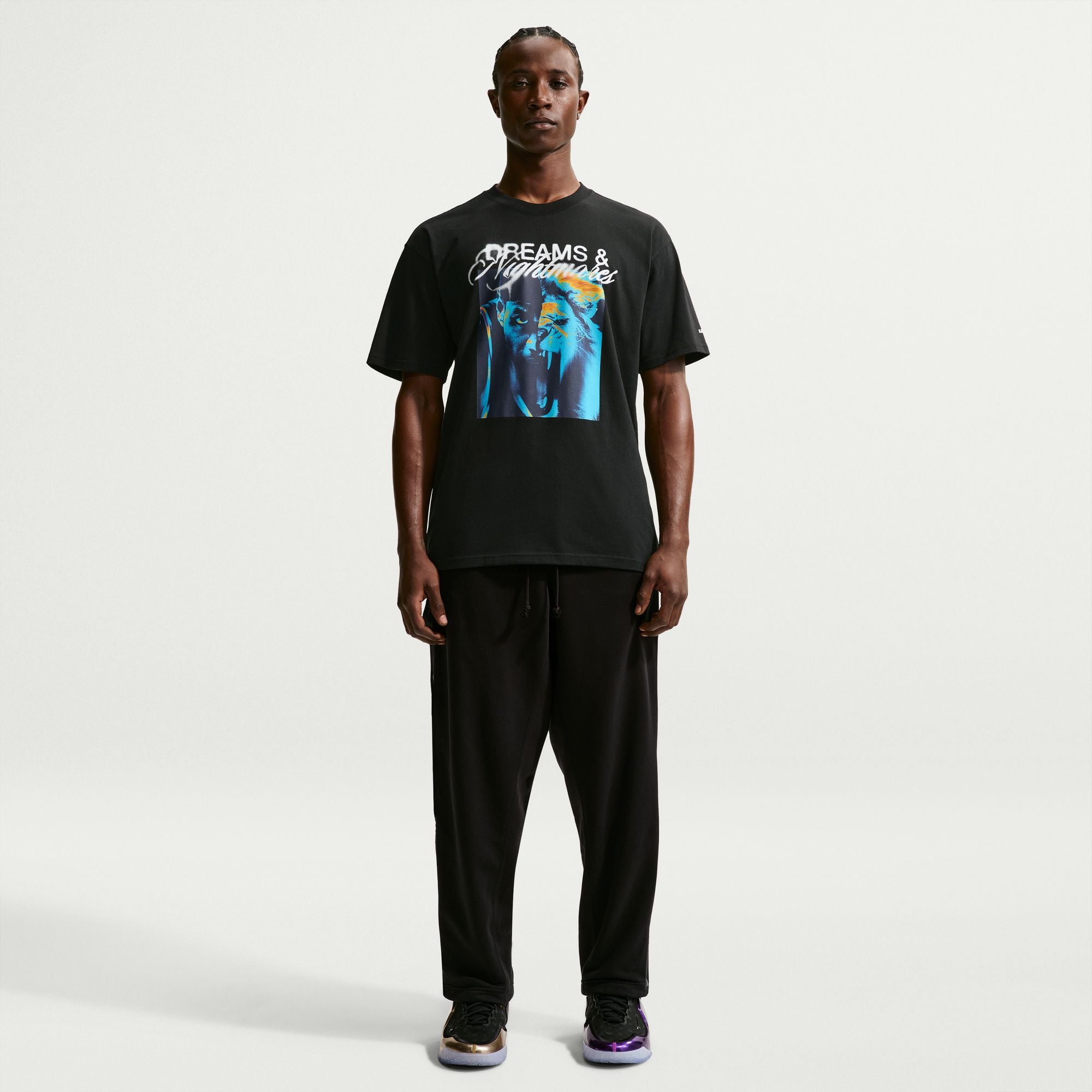 NIKE MENS LEBRON 'DREAMS & NIGHTMARES' TEE